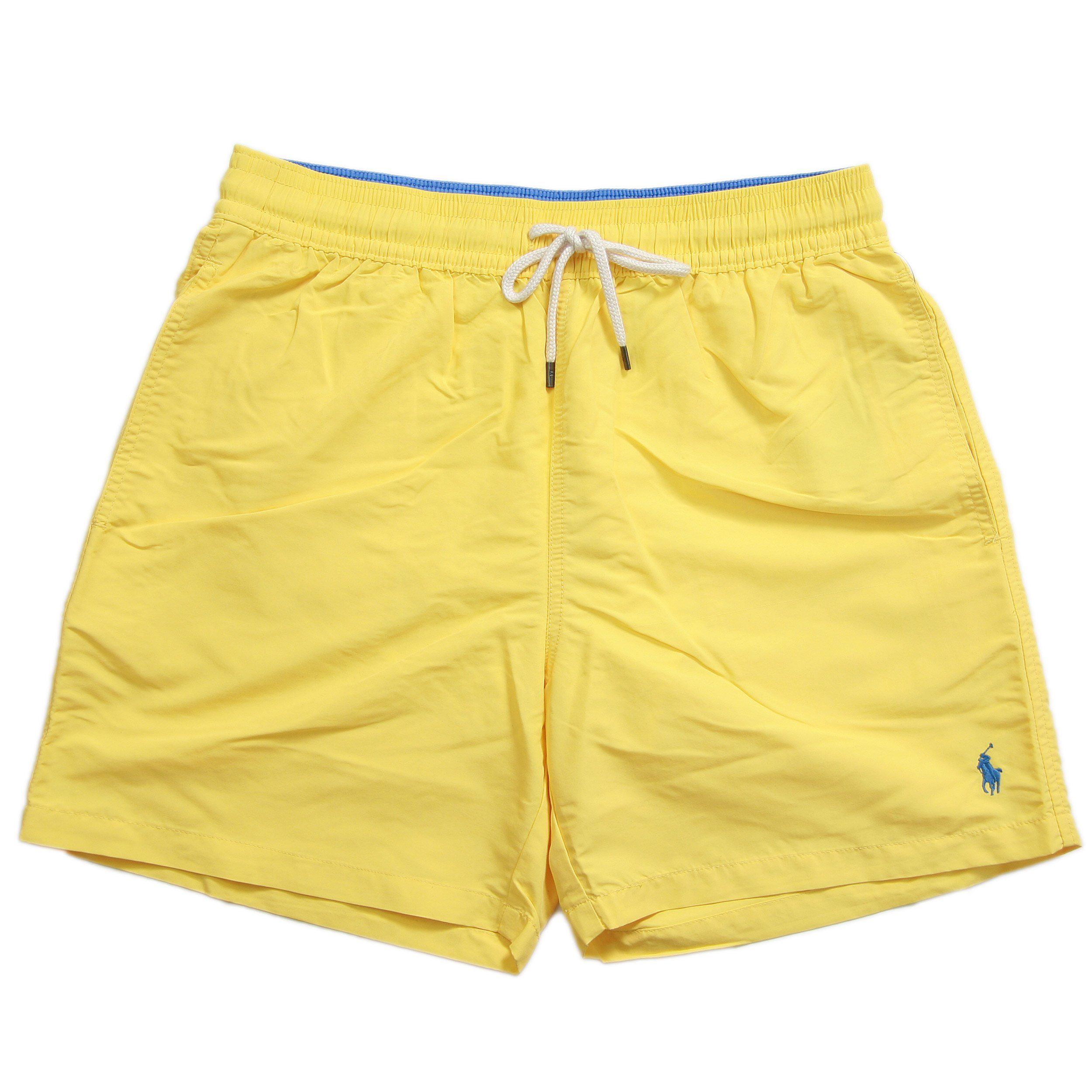Badehose Short Traveler Polo Shorts Yellow (016) Lauren (1-St) Badeshorts Swim Ralph