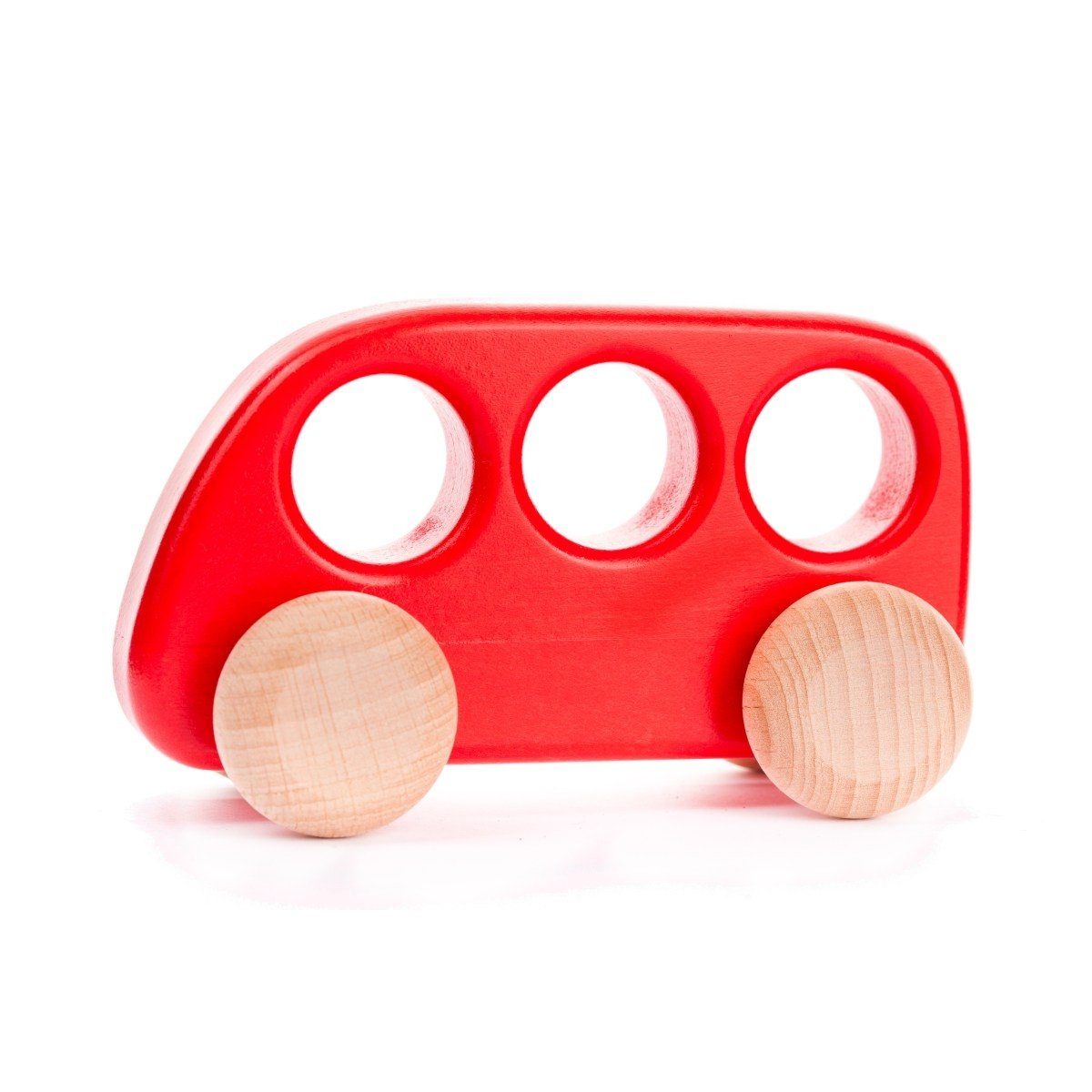 Bajo Spielzeug-Bus Holzauto Bus 13 cm Holzspielzeug Spielauto