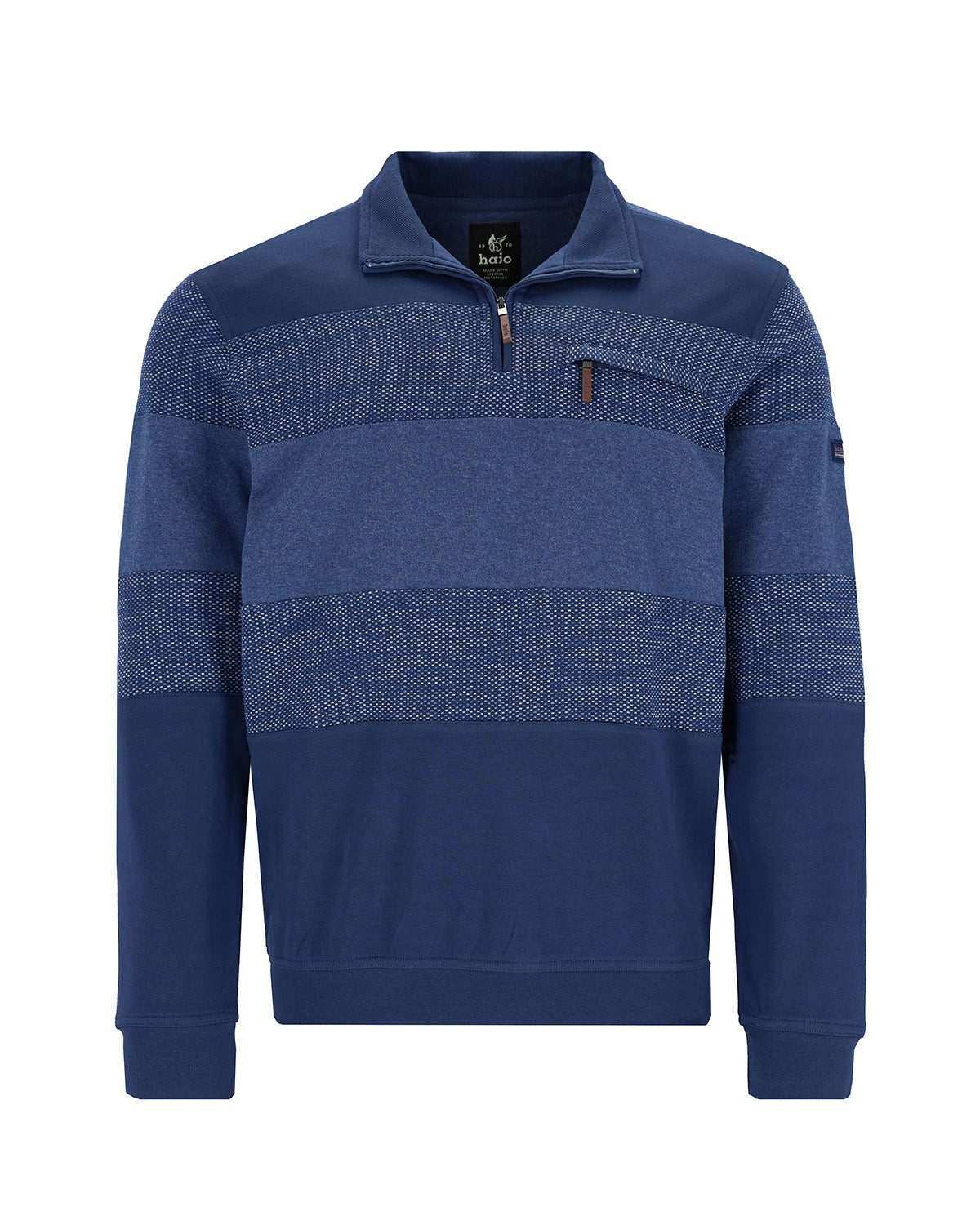 Hajo Sweatshirt Sweatshirt mit Troyerkragen und günstig online kaufen