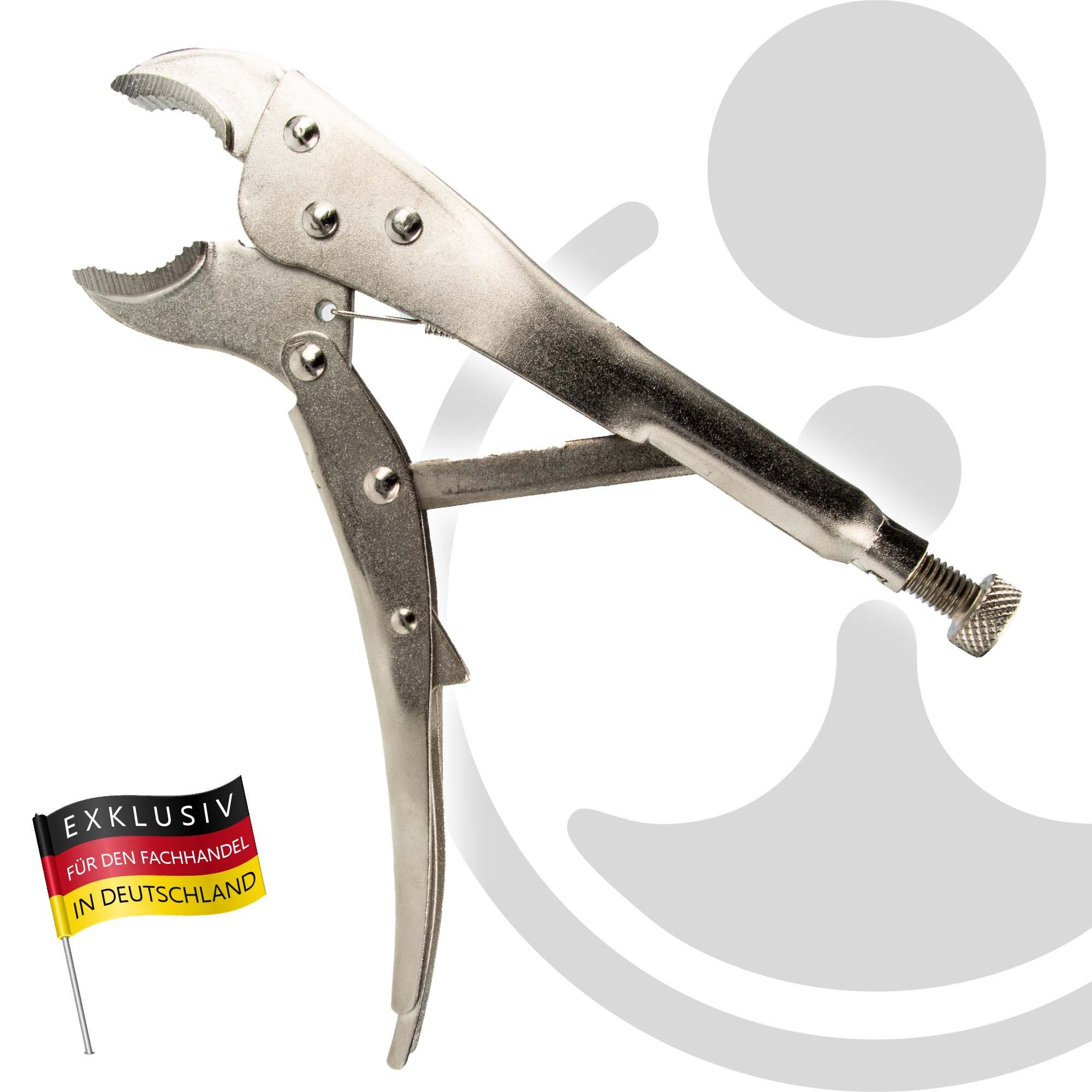 Thumbnail - MASTERPROOF PROFESIONAL Gripzange Universal Gripzange Feststellzange 225 mm, Einhandbedienung