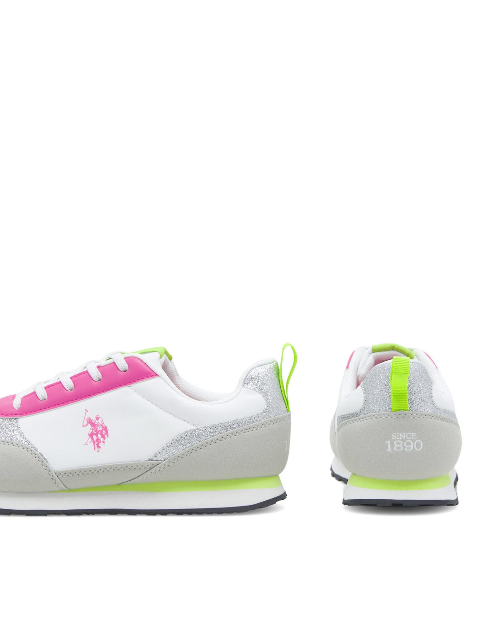 U.S. Polo Assn. U.S. Polo Assn. Sneakers Unisex NOBIK013 Weiß, Bunt Sneaker