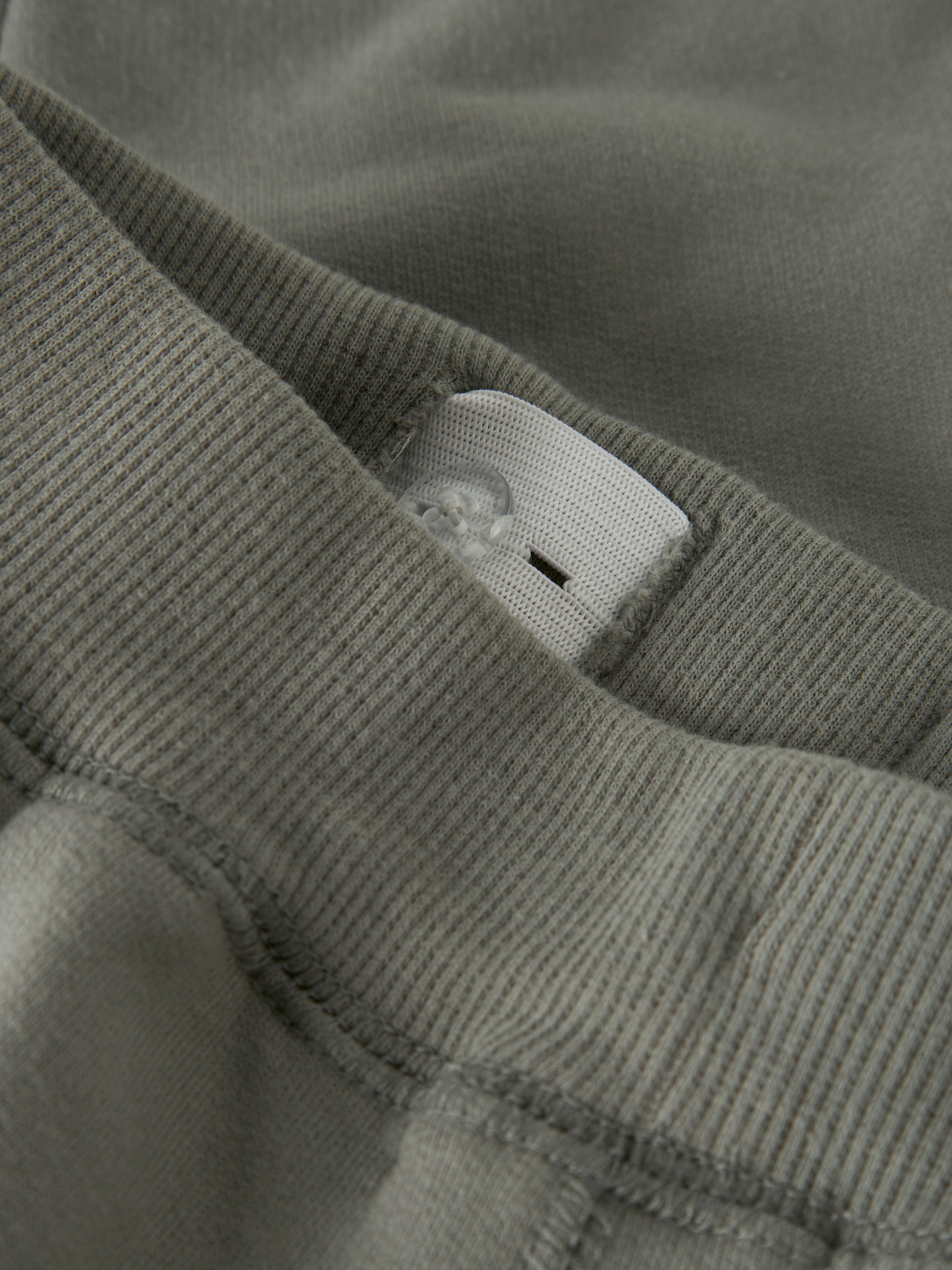 Name It Sweathose NKMSWEAT – Jogger mit verstellbarem Bund und Rippbündchen unifarben, casual, regular fit, angeraute Sweatware