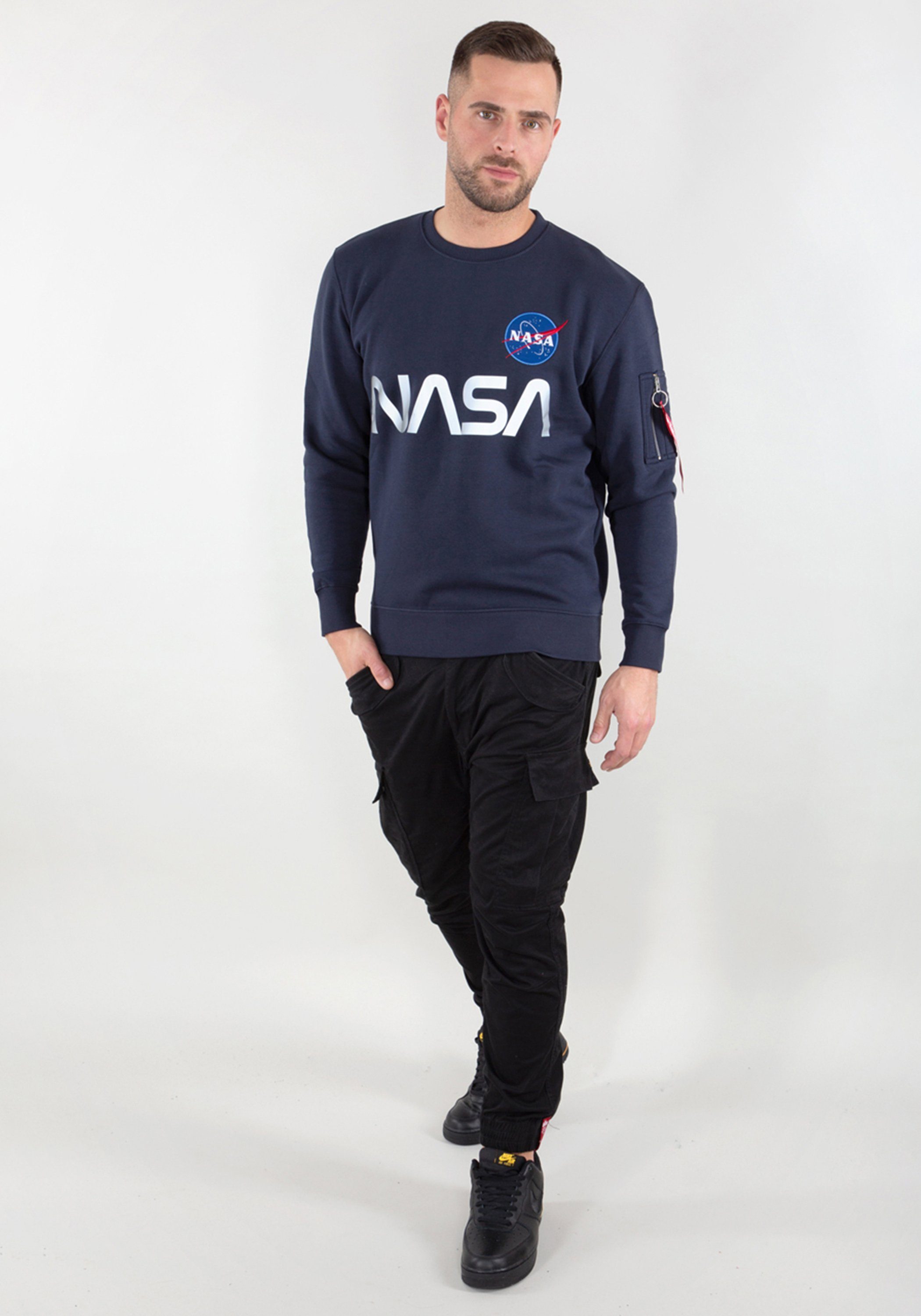 Alpha Industries Sweater NASA Reflective Sweatshirt