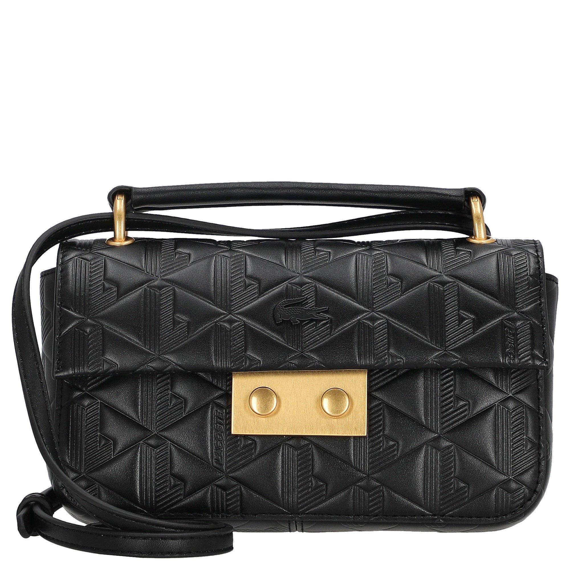 Lacoste Umhängetasche Flap Crossover Bag - Umhängetasche (noir)