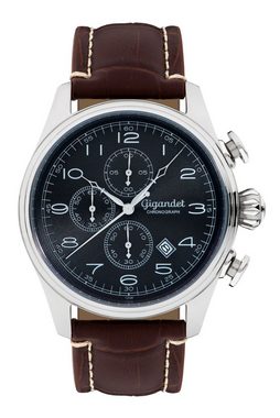 Gigandet Chronograph Timeless, Mineralglas, Datumsanzeige, Chronograph