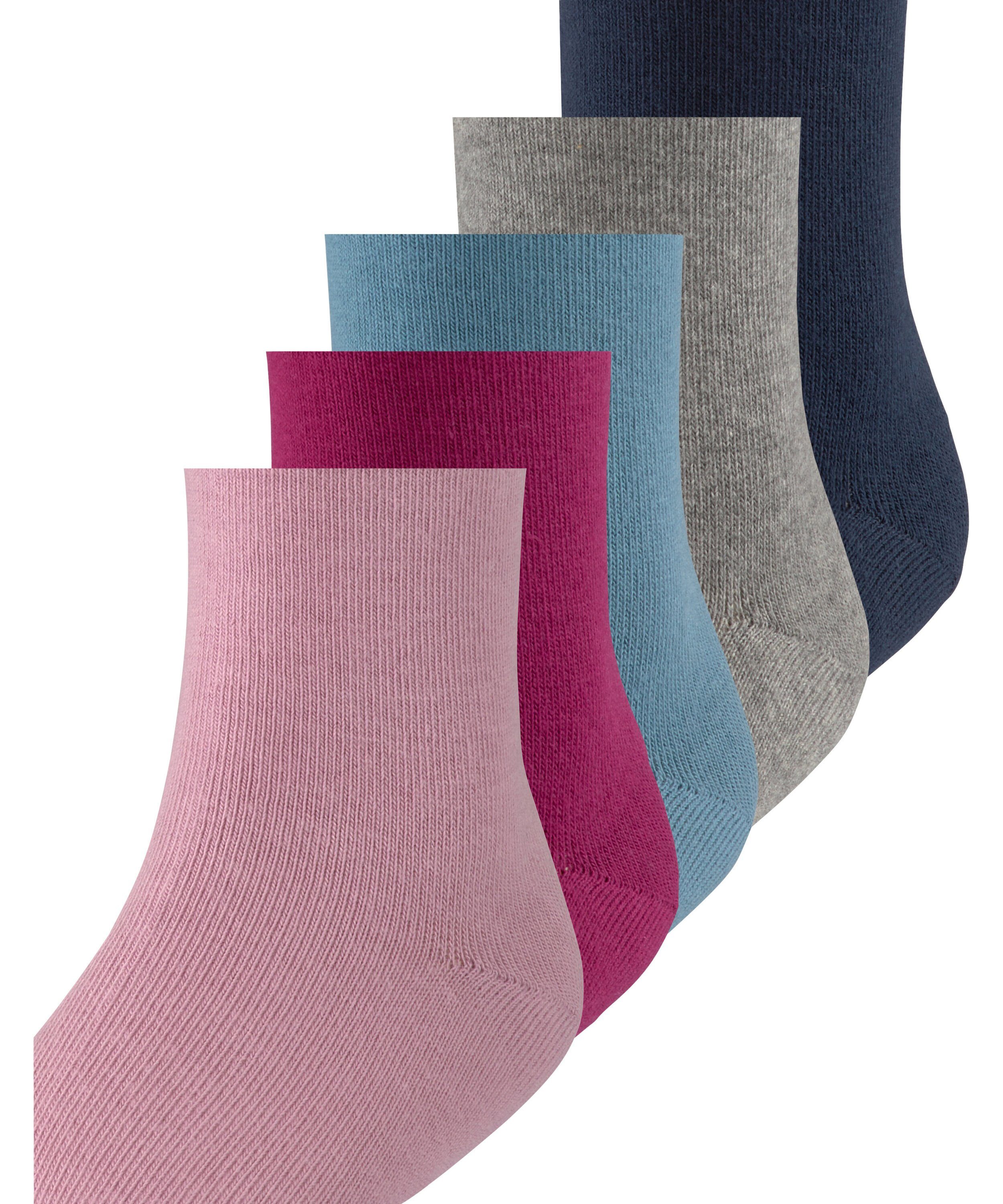 Esprit Socken Solid Mix 5-Pack (5-Paar) sortiment (0010)