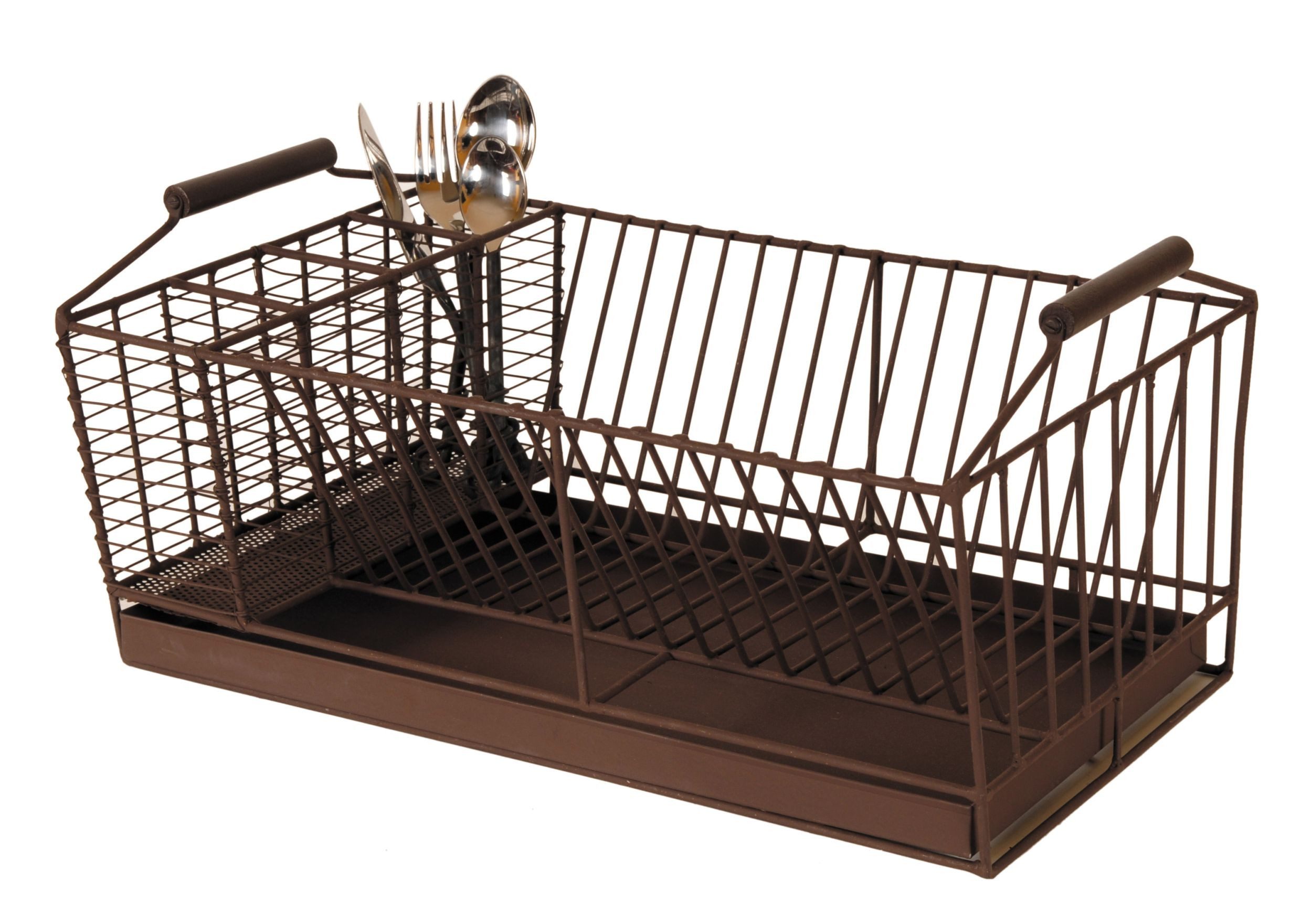 AnticLine Geschirrständer Abtropfgestell Abtropfständer für Geschirr Metall Antic Line DEC7646