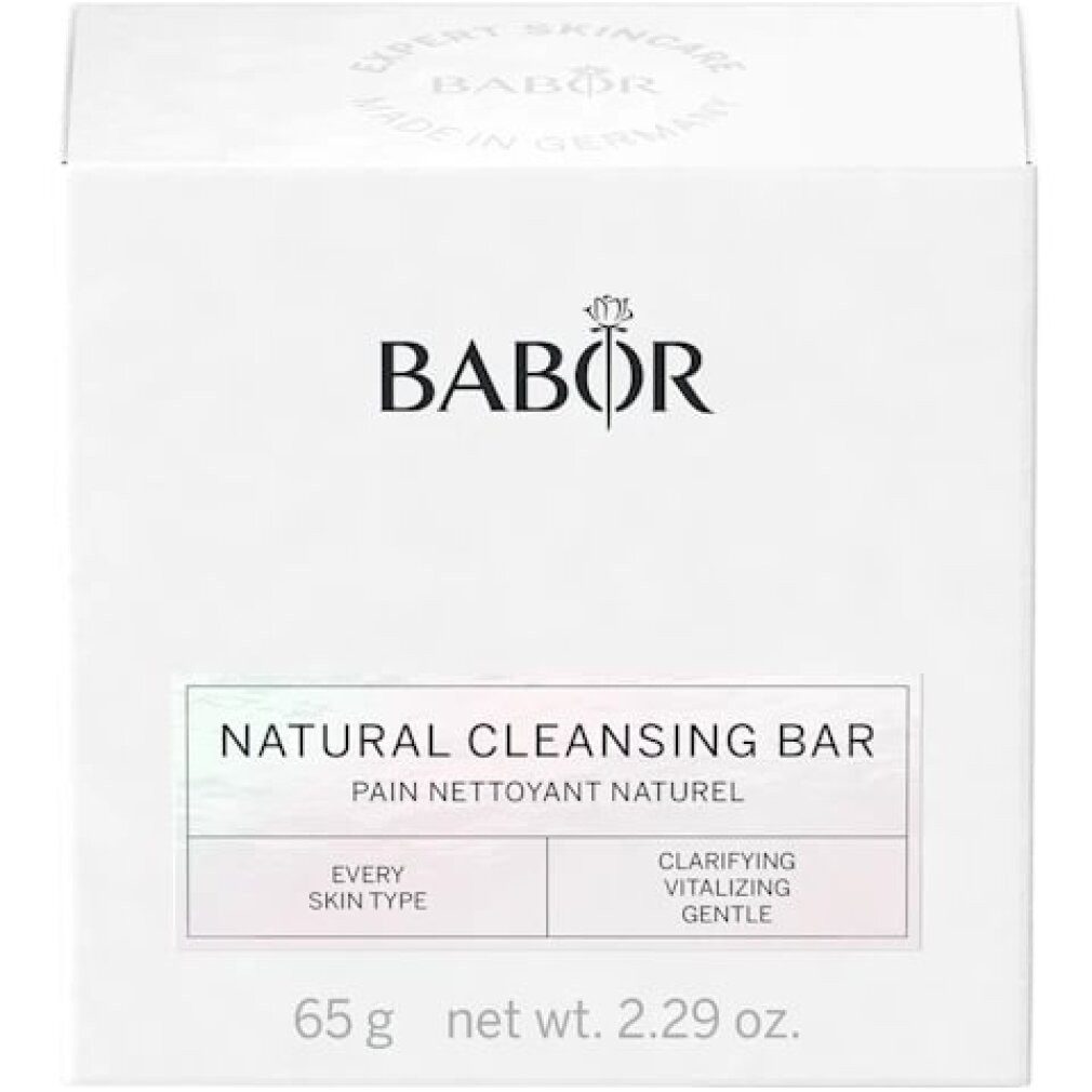 Babor Körperpflegemittel Natural Cleansing Bar + Dose 65 g