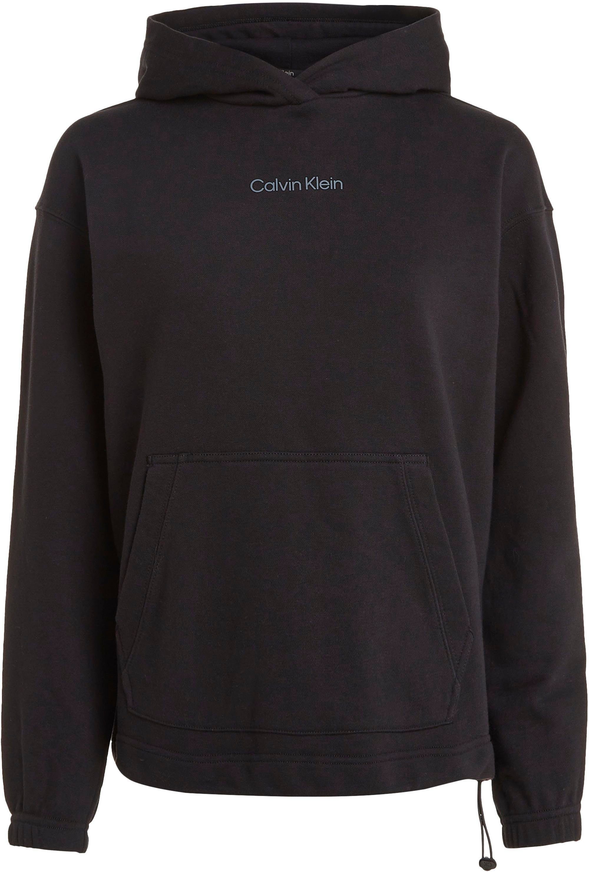 Sweatshirt Calvin Sport Klein schwarz Kapuzensweatshirt - Hoodie PW