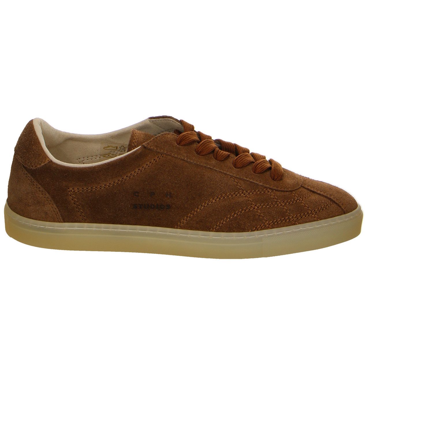 Copenhagen Studios Copenhagen Cph121 Velour Schnürschuhe braun Schnürschuh