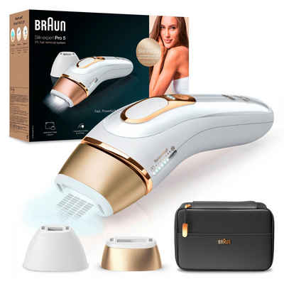 Braun IPL-Haarentferner Silk-expert Pro IPL PL5140, 400.000 Lichtimpulse, Skin Pro 2.0 Sensor