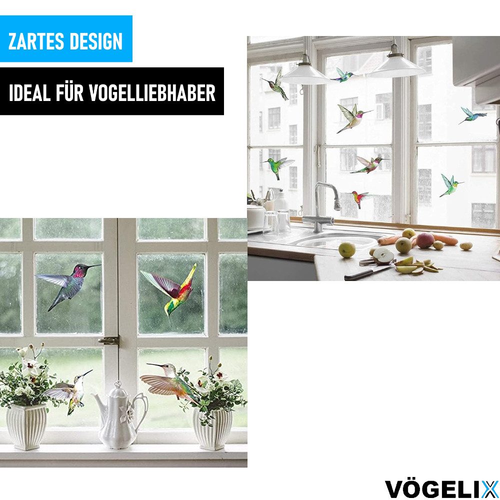 MAVURA Fenstersticker VÖGELIX Kolibri Fenstersticker Fensterbilder günstig online kaufen