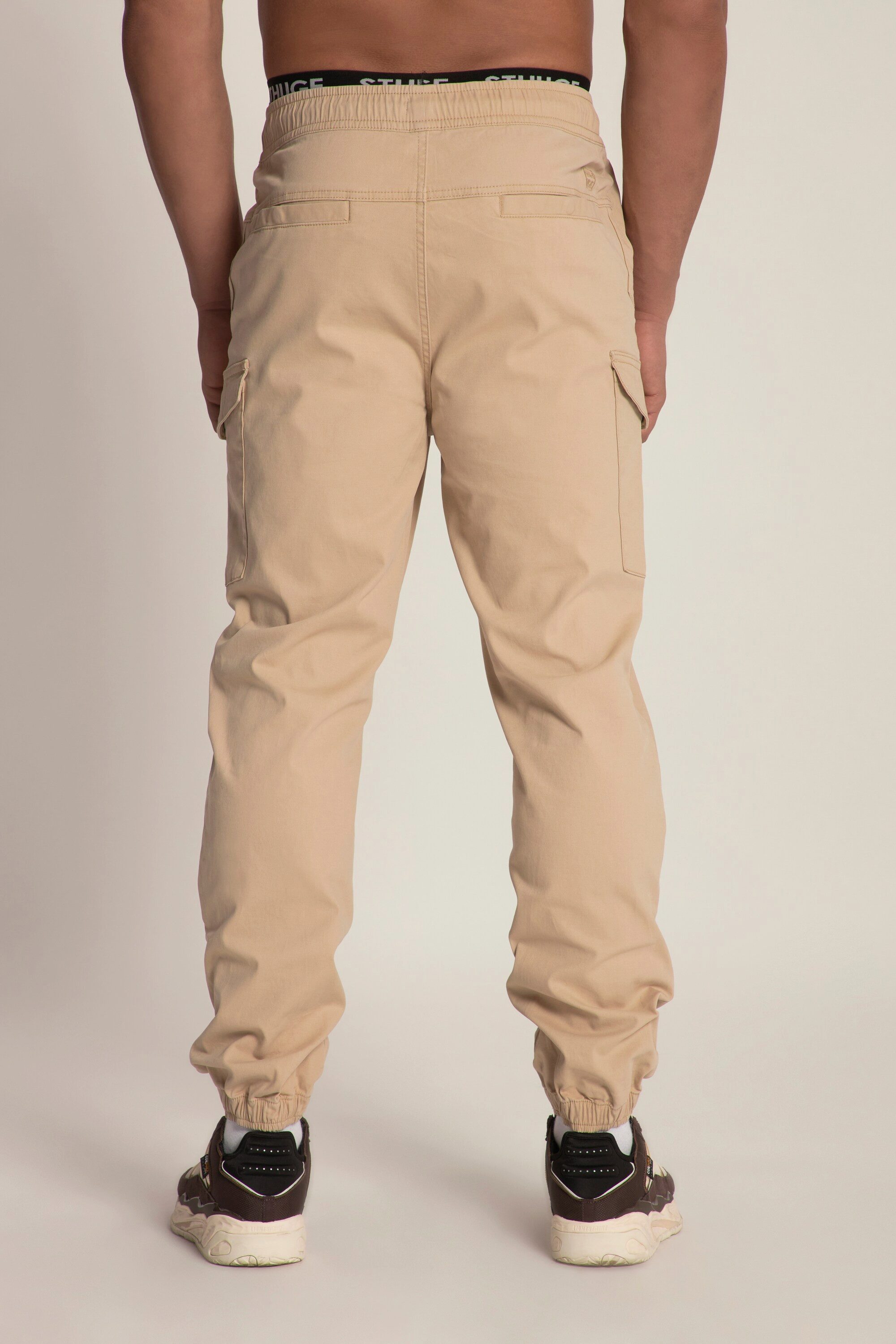 STHUGE Schlupfhose Cargohose Modern Fit Elastikbund 6 Taschen