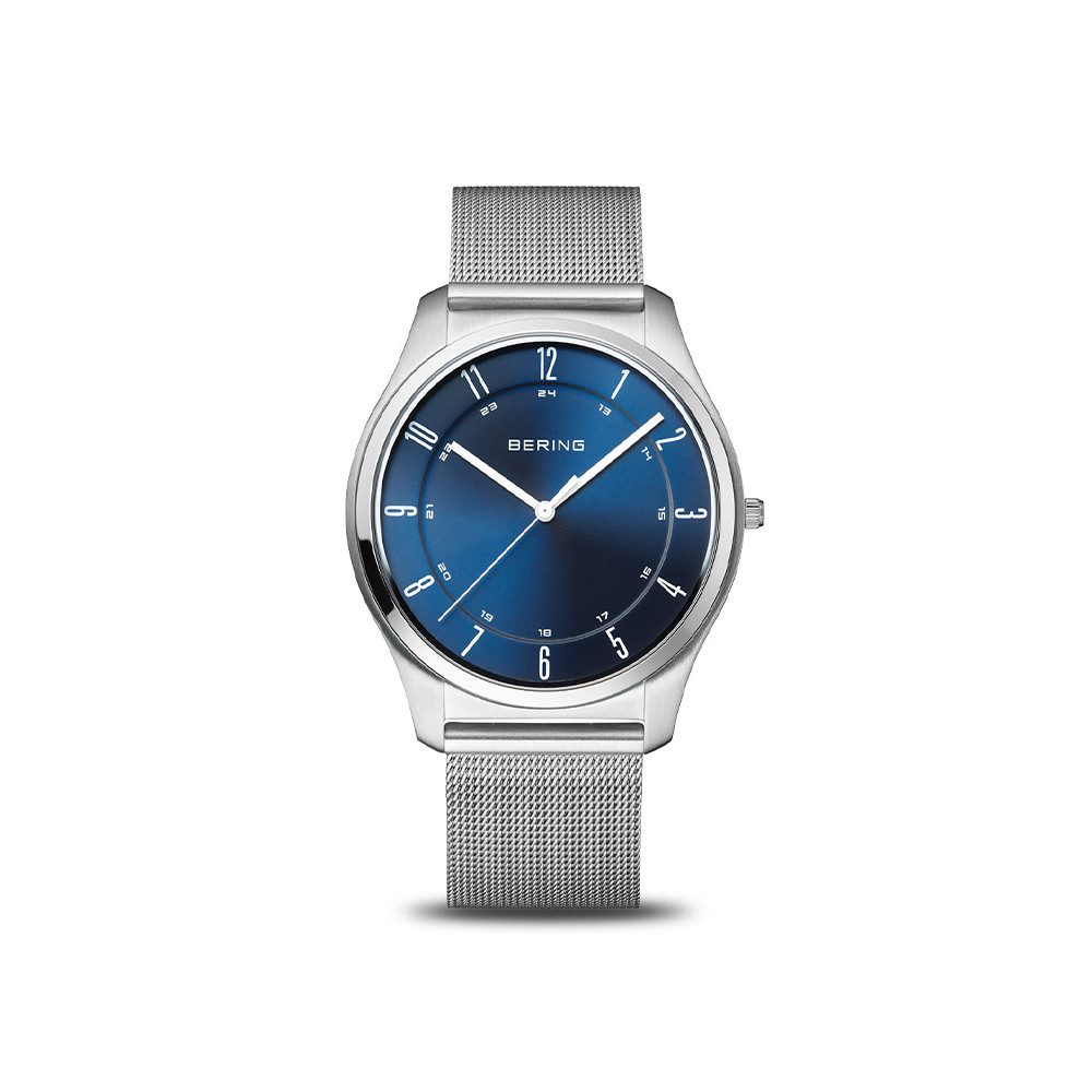 Quarzuhr Bering Ultra Slim silber poliert/gebürstet 18340-307 18340-307