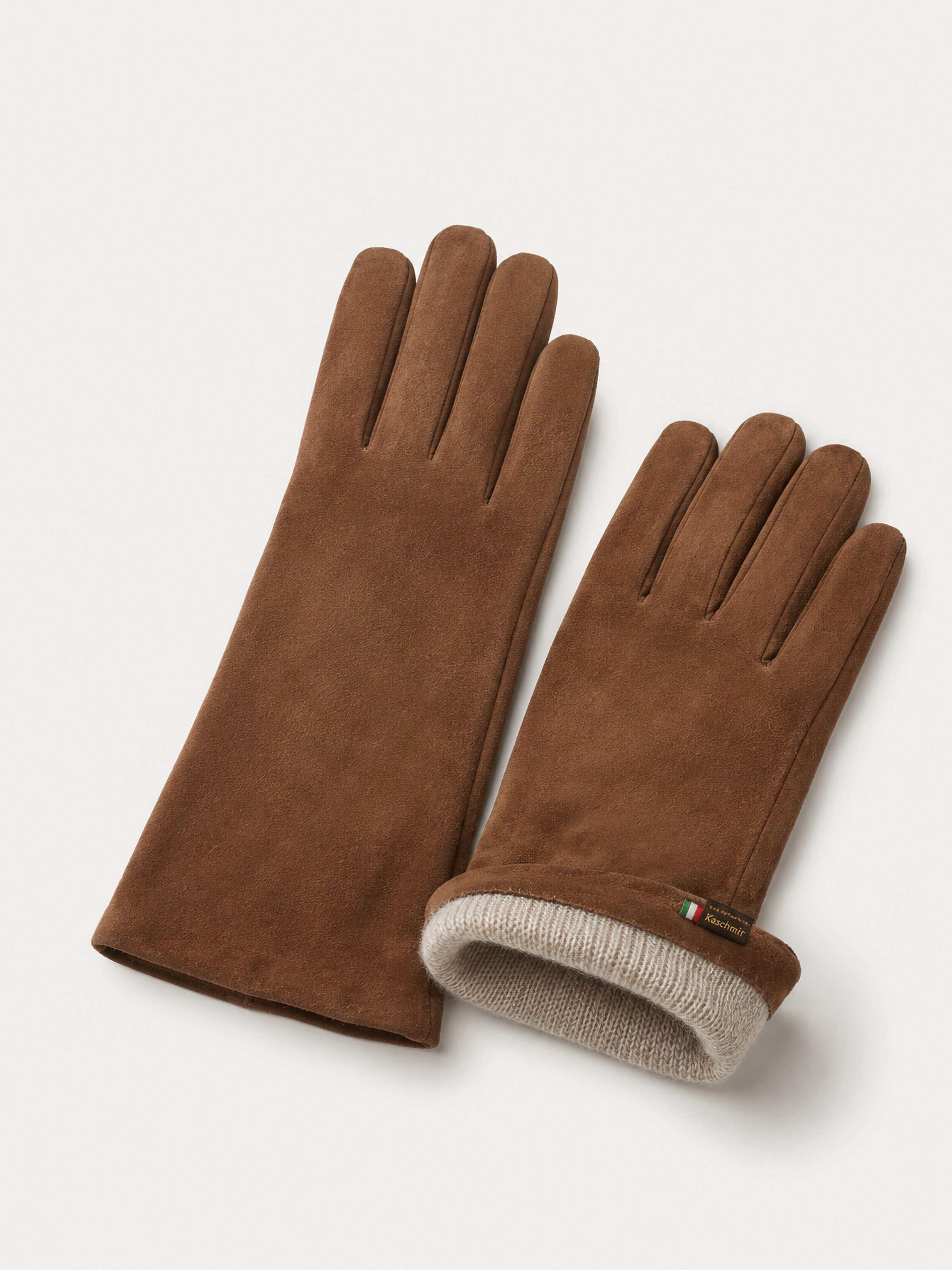 COLLEZIONE ALESSANDRO Lederhandschuhe Velourleder