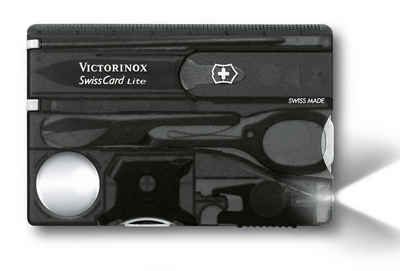 Victorinox Brotzeitmesser Victorinox, SwissCard Lite, Onyx (1 Stück)