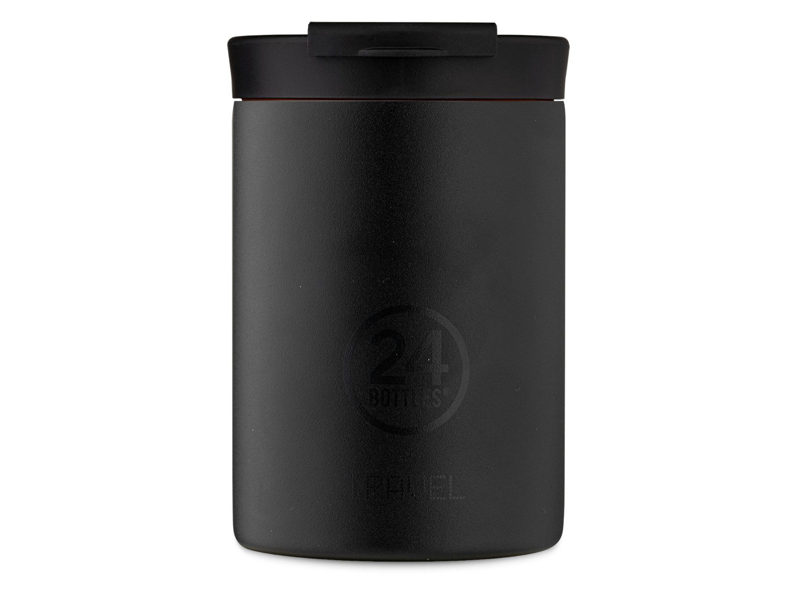 24 Bottles Trinkflasche Travel Tumbler Stone Tuxedo Black 350ml
