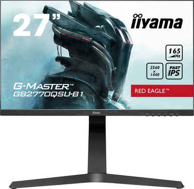Iiyama G-MASTER GB2770QSU-B1 LED-Monitor (68,5 cm/27 ", 2560 x 1440 px, WQHD, 0,5 ms Reaktionszeit, 165 Hz, IPS)