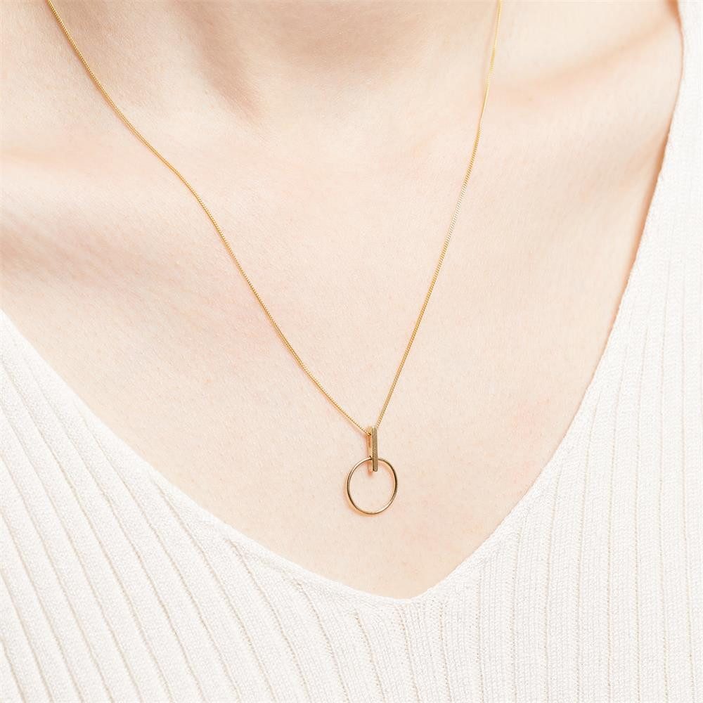 Unique Kettenanhänger Anhänger 375er G...