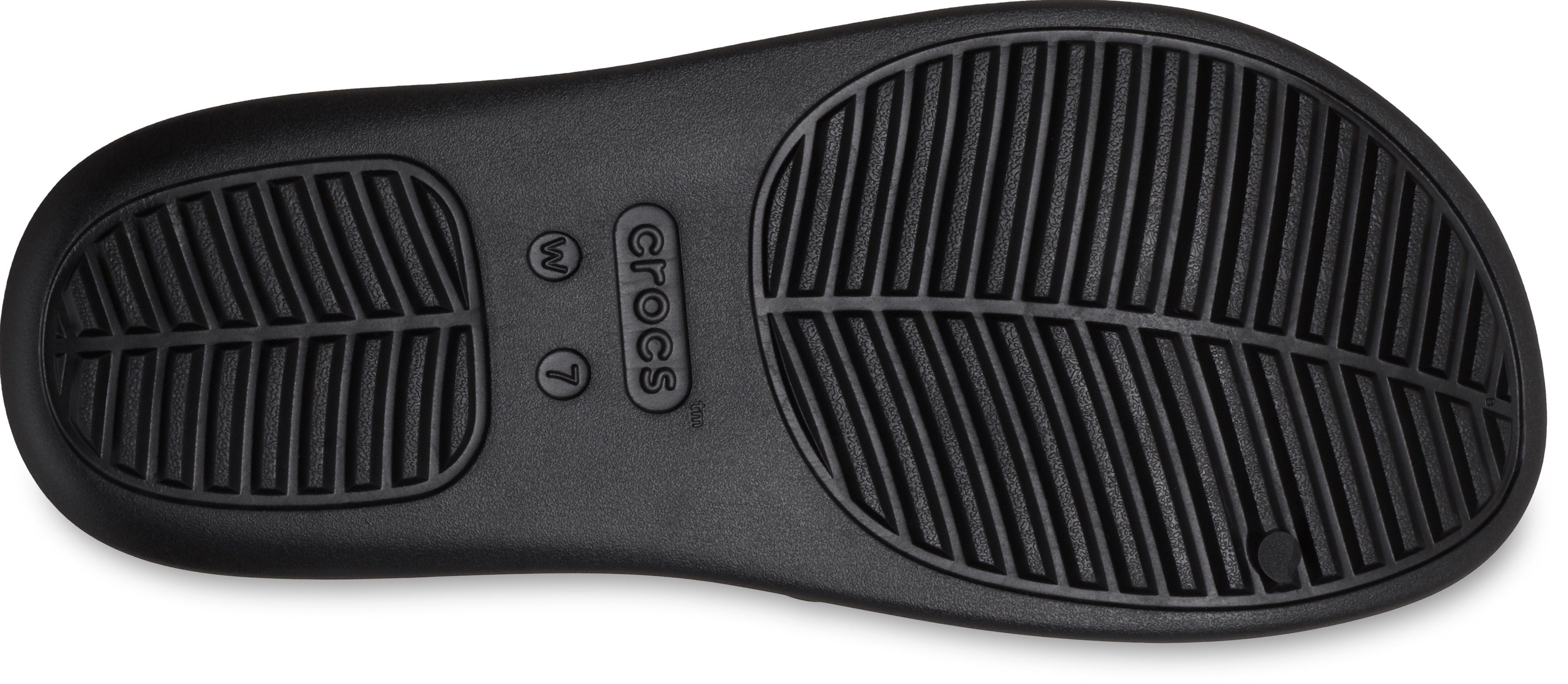 Crocs Getaway Platform H-Strap Badepantolette, Sommerschuh, Schlappen, Badeschuh, Poolslides, weiche Innensohle