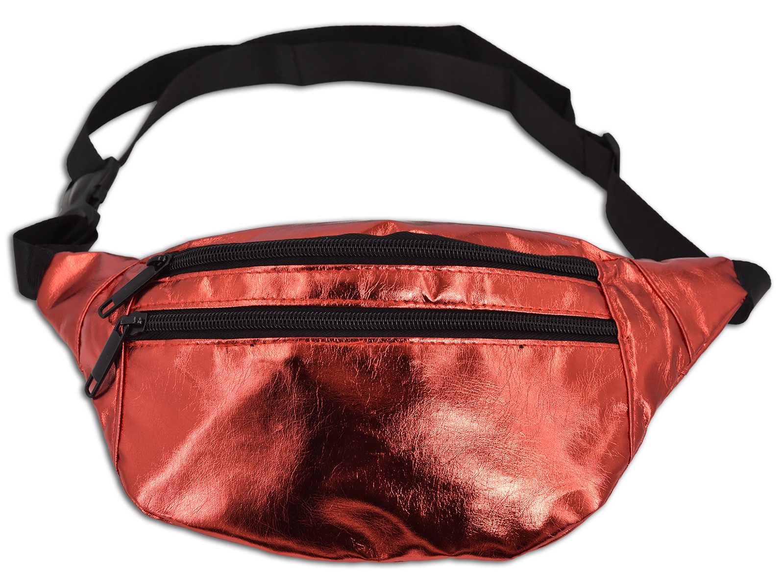 Gürteltasche Metallic Bauchtasche Glitzer