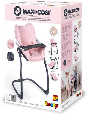 Smoby Puppenhochstuhl Maxi-Cosi 3in1, Made in Europe