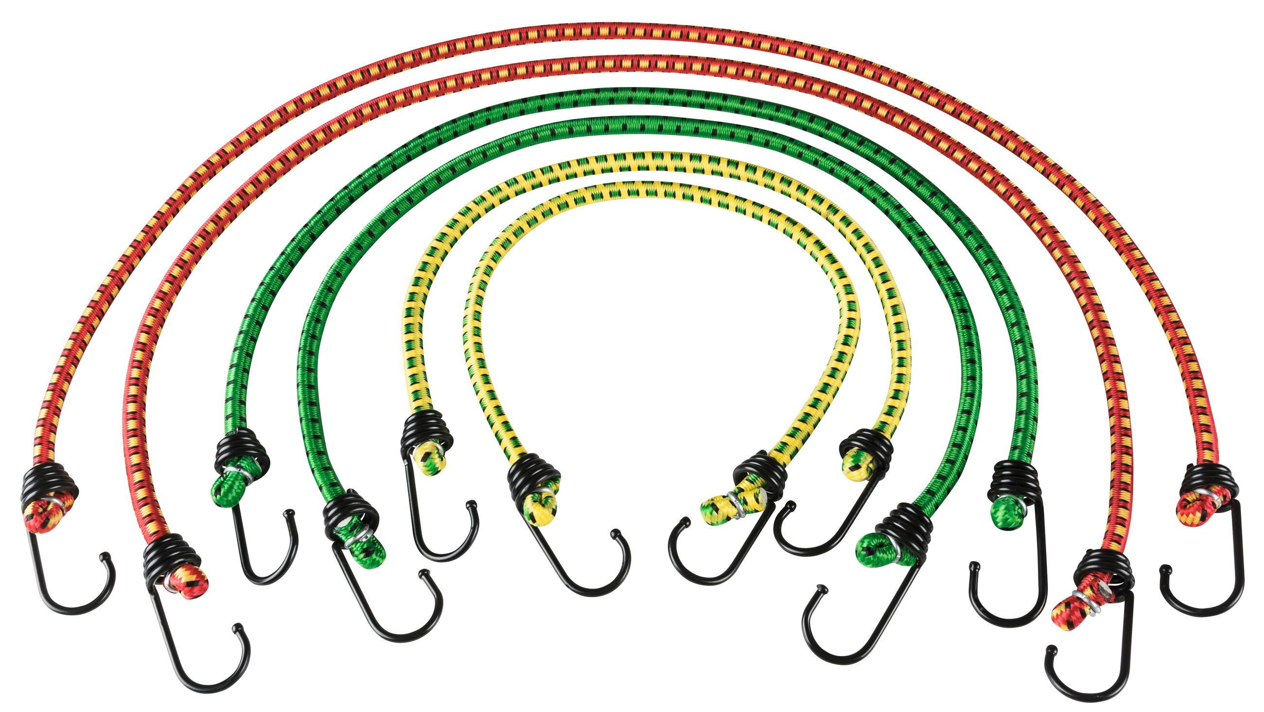 WALSER Gepäckgurt Spannband Set, (1 Set, 6-tlg)