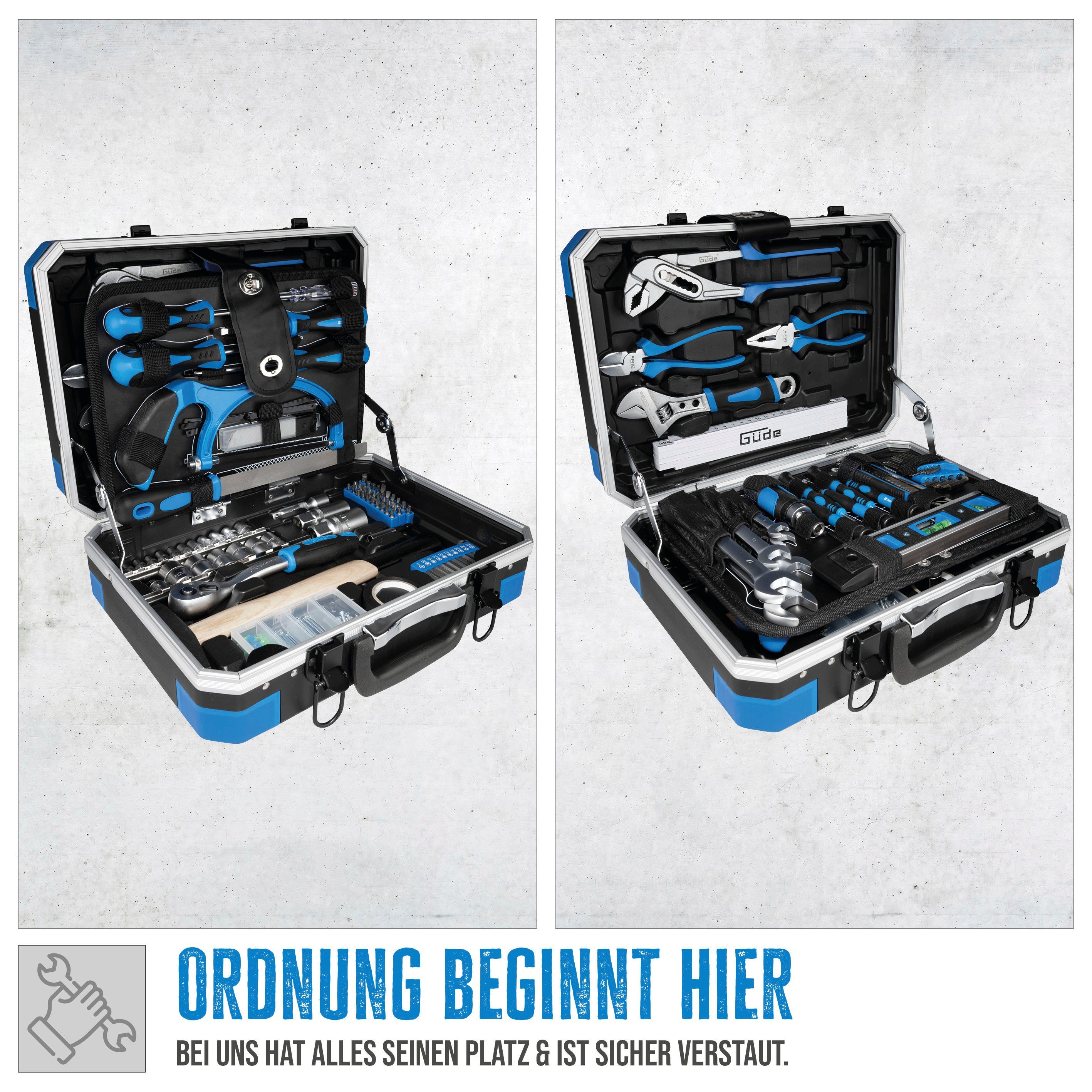 Güde Werkzeugkoffer »GWZK 241« (Komplett-Set, 241 St), 241 tlg., aus Chrom-Vanadium, Carbon-Stahl – Bild 3 von 5