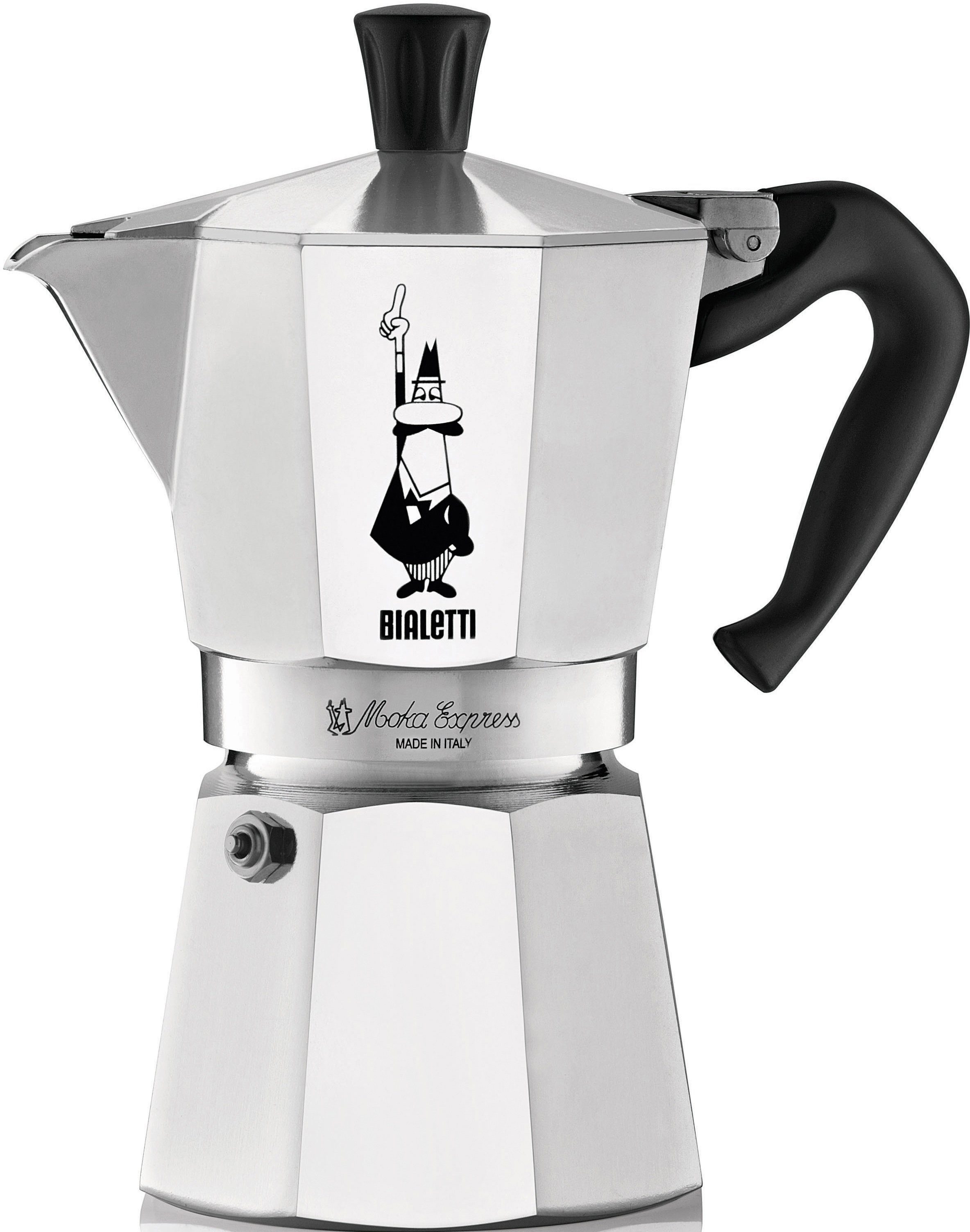 BIALETTI Espressokocher, 0,19l Kaffeekanne, Aluminium
