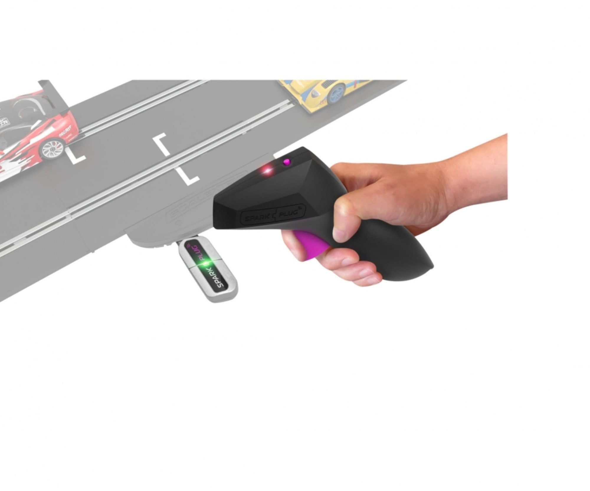 Scalextric Rennbahn-Auto Scalextric Sparkplug Wireless Hand