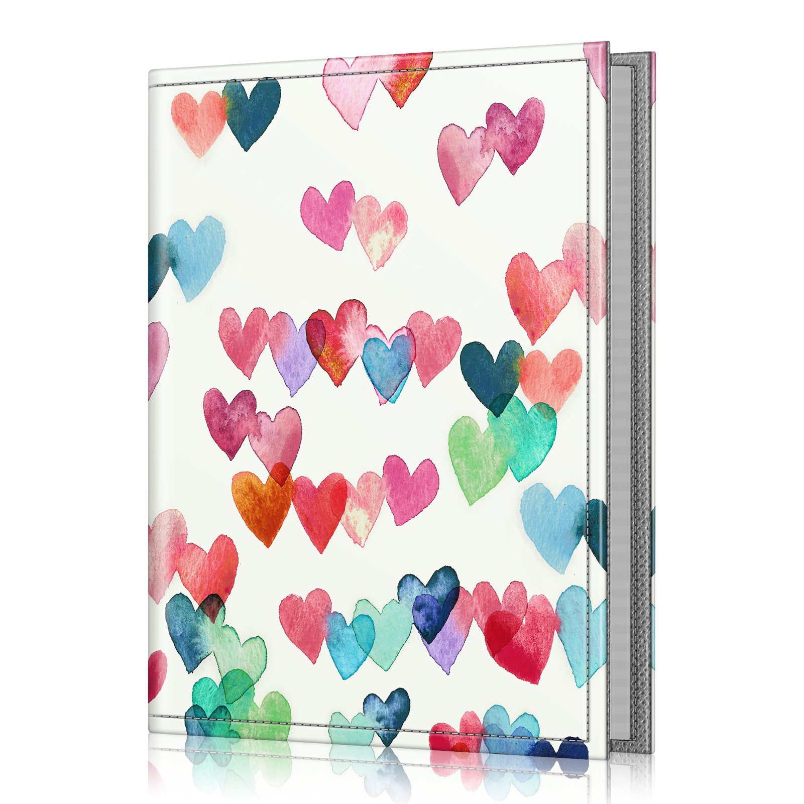 Fintie Fotoalbum - 10x15cm Klein Fotoalben Zum Einstecken Hochzeit geburtstag jahrestag, mit 26 Seiten für 52 Fotos, Urlaub Fotobuch, 4 X 6 Inch für Seiten