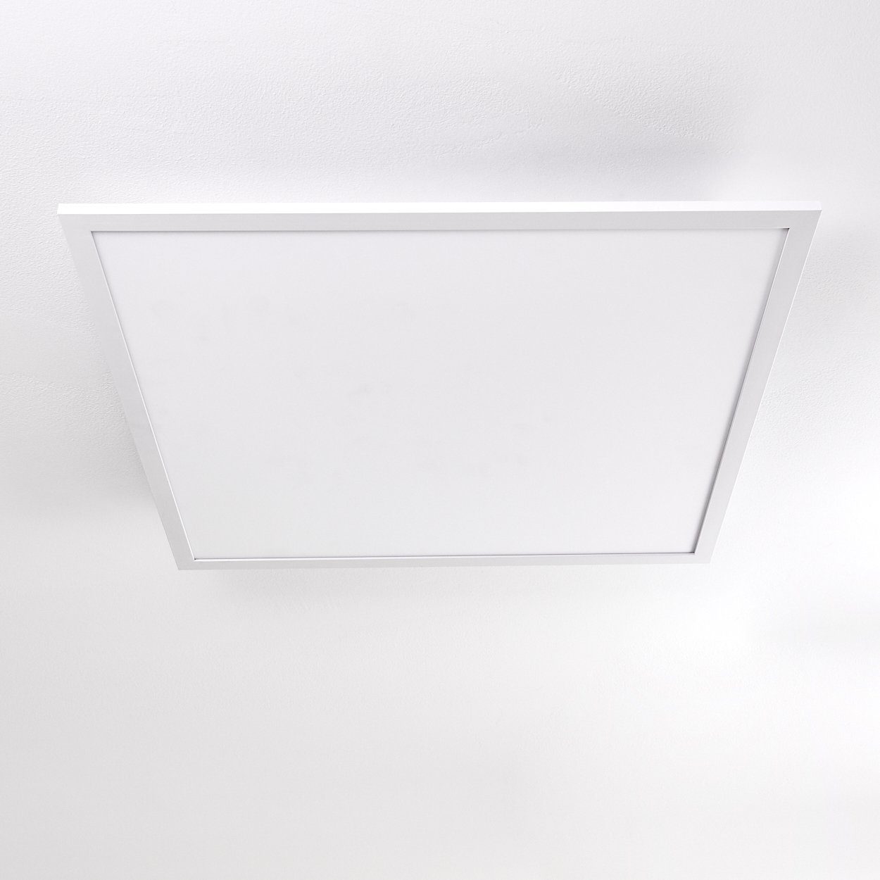 Panel modernes Lumen, 3000 Design 4800 aus Watt, Weiß, Kelvin, 40 in LED Deckenlampe Panel flachem eckige »Vacil« hofstein Aluminiumin Deckenpanel