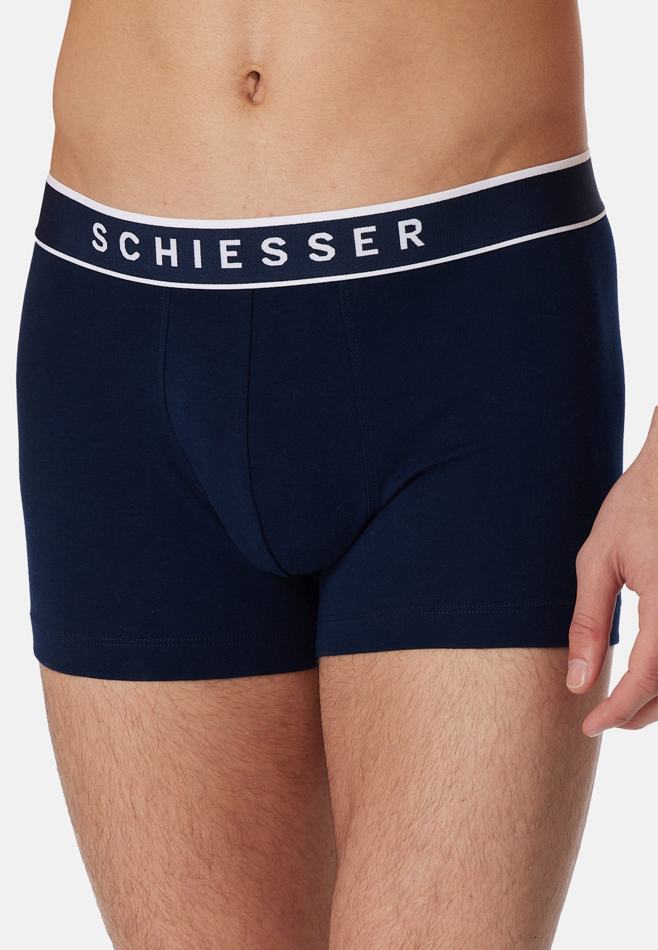 Schiesser Retro Boxer 6er Pack - 95/5 - Organic Cotton (Spar-Set, 6-St) Ret günstig online kaufen