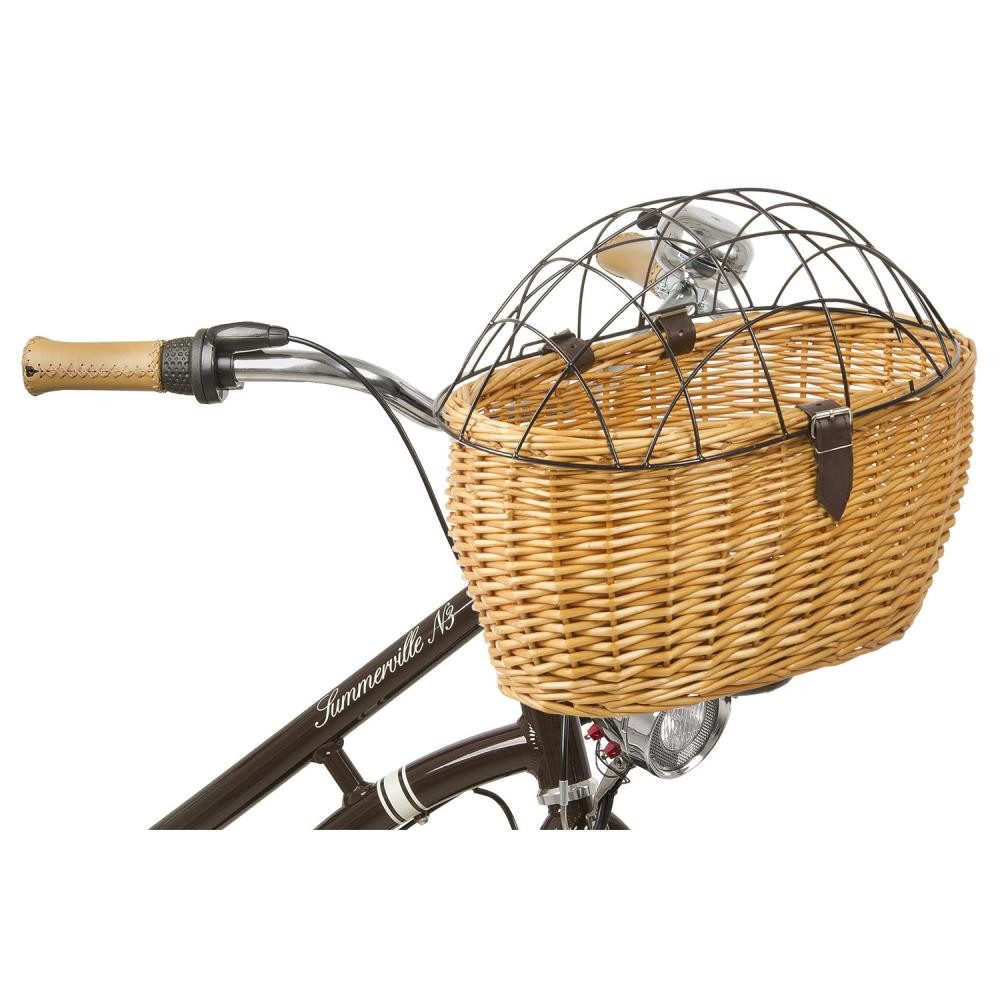M-Wave Fahrradkorb M‑WAVE BA Pet Weidenkorb Fahrradkorb für Haustiere - han günstig online kaufen