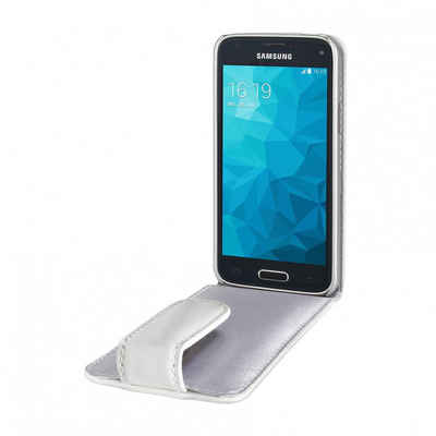 Artwizz Flip Case SeeJacket® Leather FLIP for Samsung Galaxy S5 mini, white