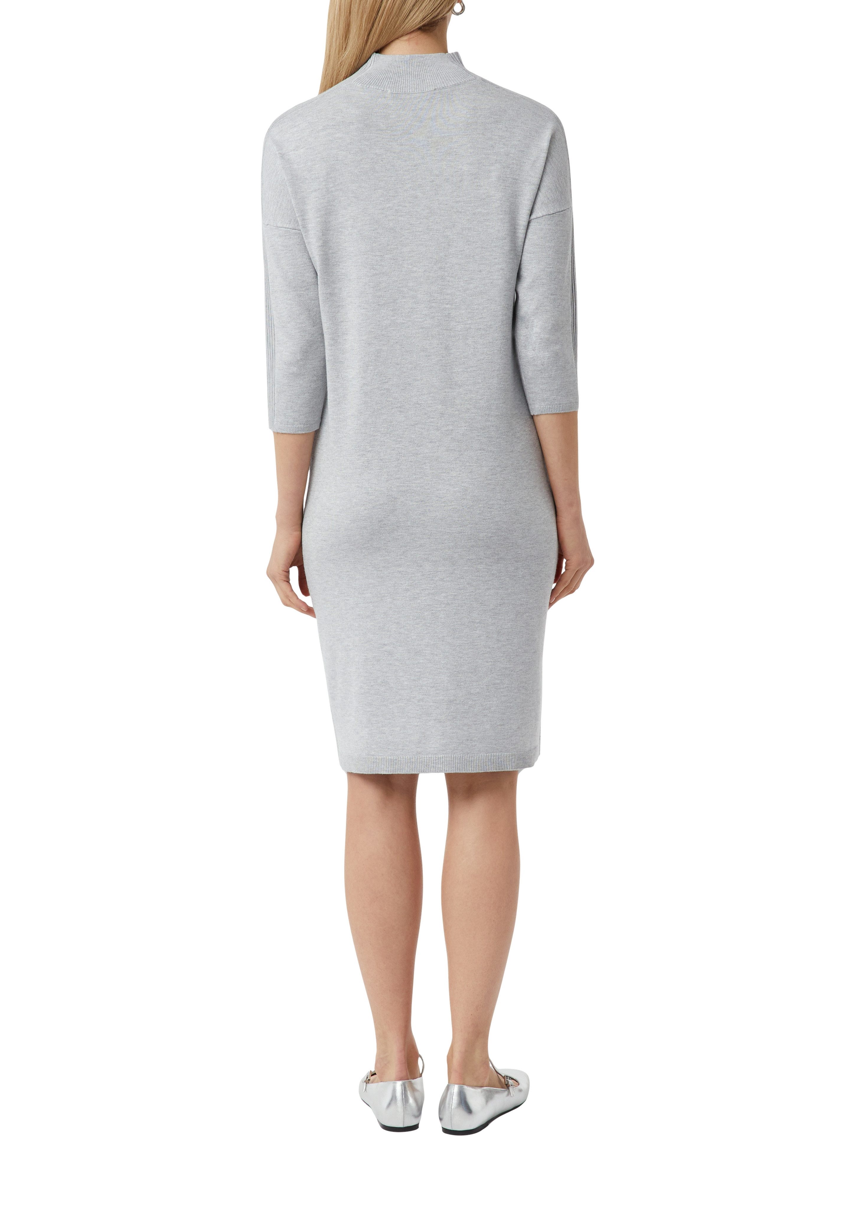 comma Strickkleid mit überschnittenen Schultern günstig online kaufen