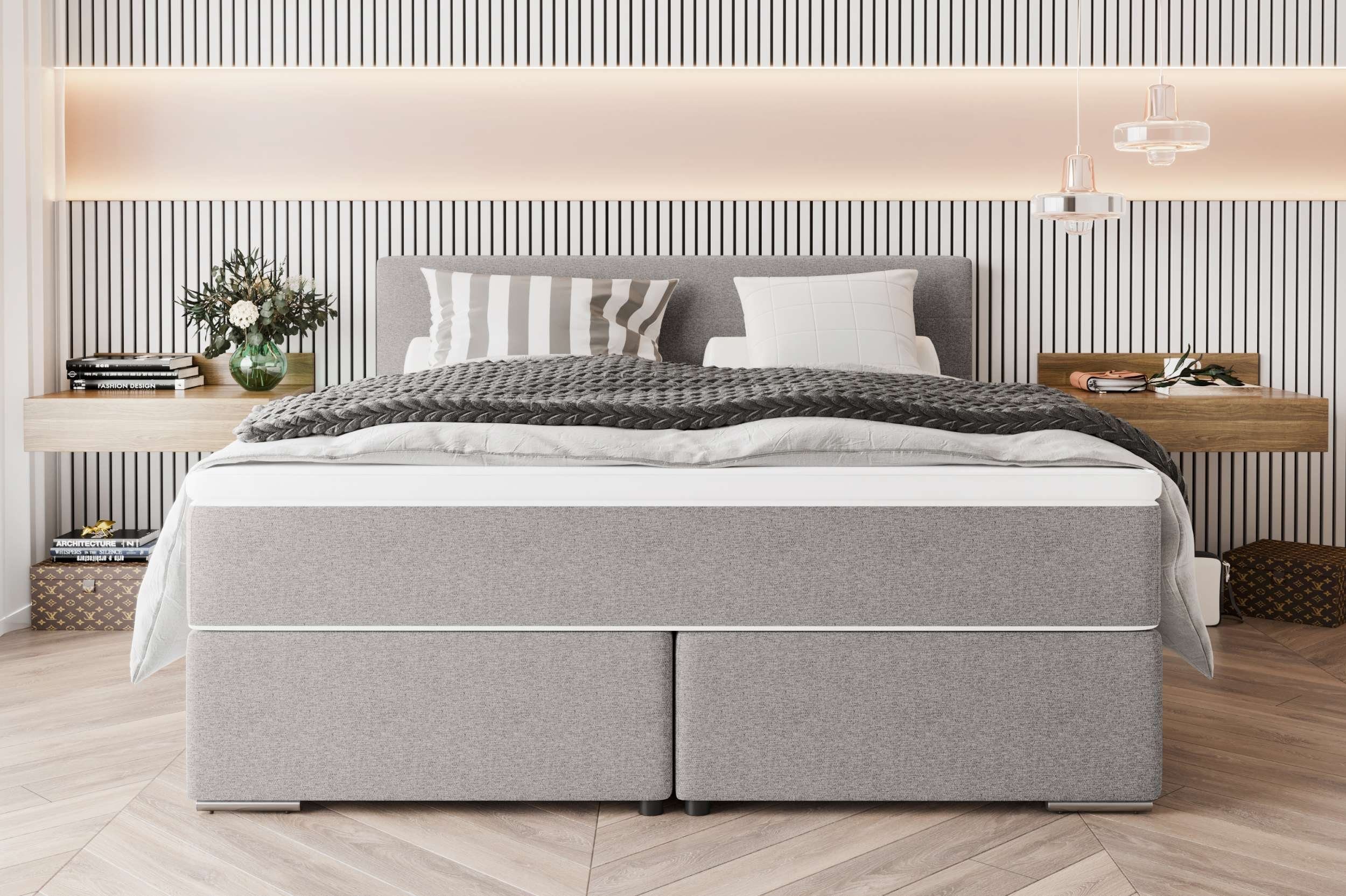 99rooms Boxspringbett Phönix (Schlafzimmerbett, Bett), mit günstig online kaufen