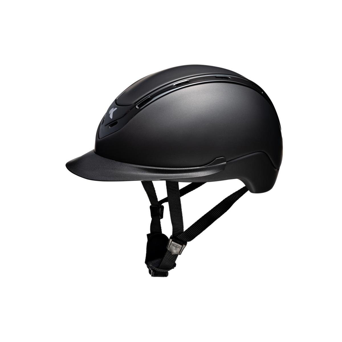 KED Helmsysteme Reithelm 21305520504 - matt M, Nomic black