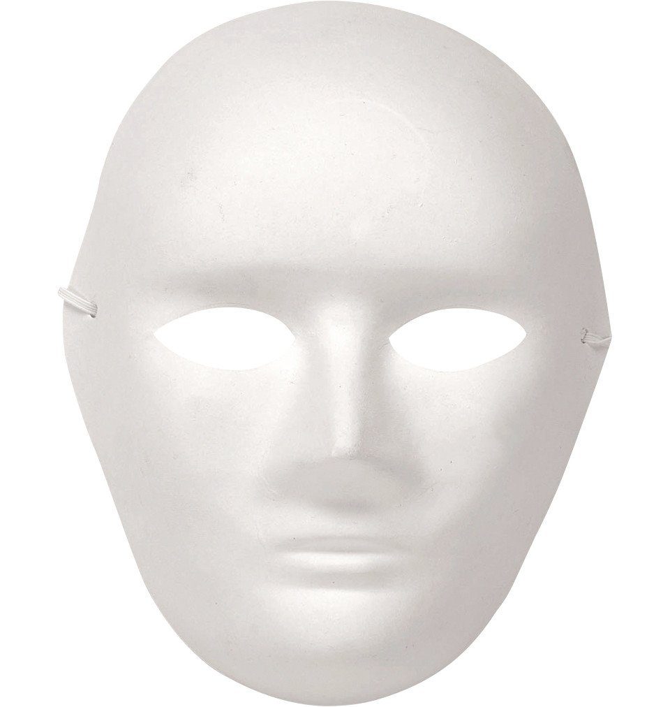 Glorex Bastelnaturmaterial Glorex Papp-Maske Mann 19 x 24 cm