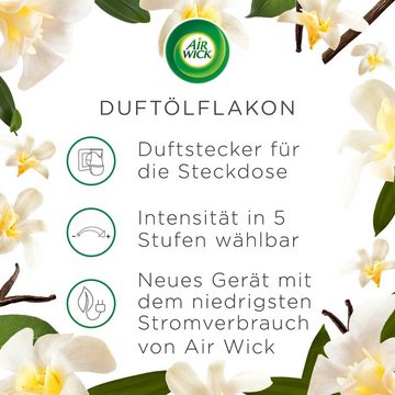 Air Wick Duftöl Flakon (Spar-Pack, 6-St., Nachfüller Vanille und Orchidee), Würzig-blumiger Raumduft
