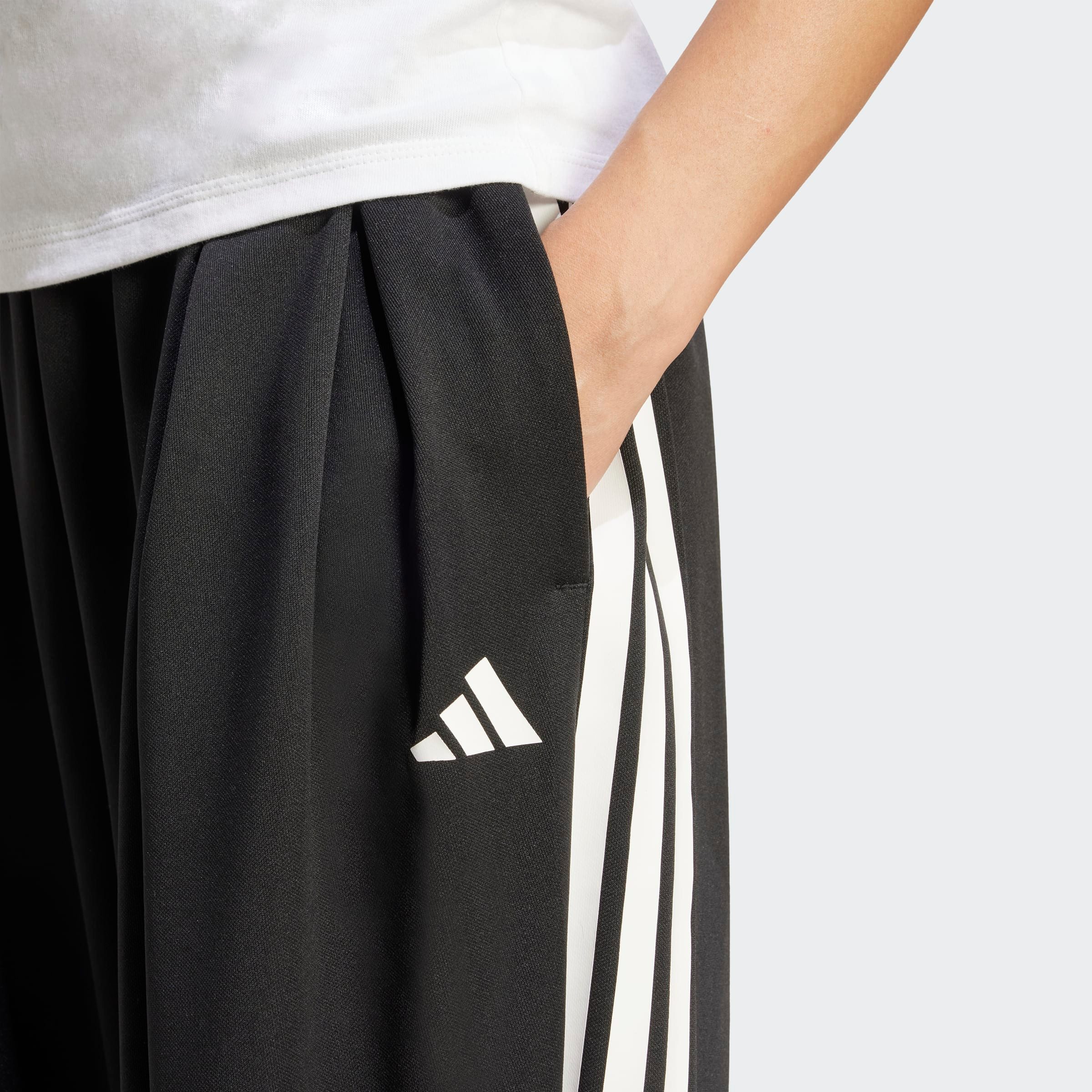 adidas Sportswear Sporthose TIRO 3-STRIPES PLISSIERTE