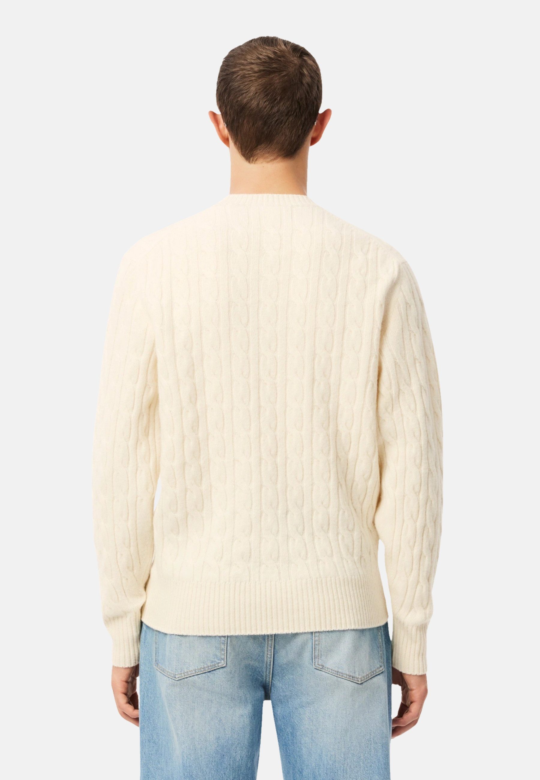 Lacoste Strickpullover Pullover Strickpullover R-Neck (1-tlg)
