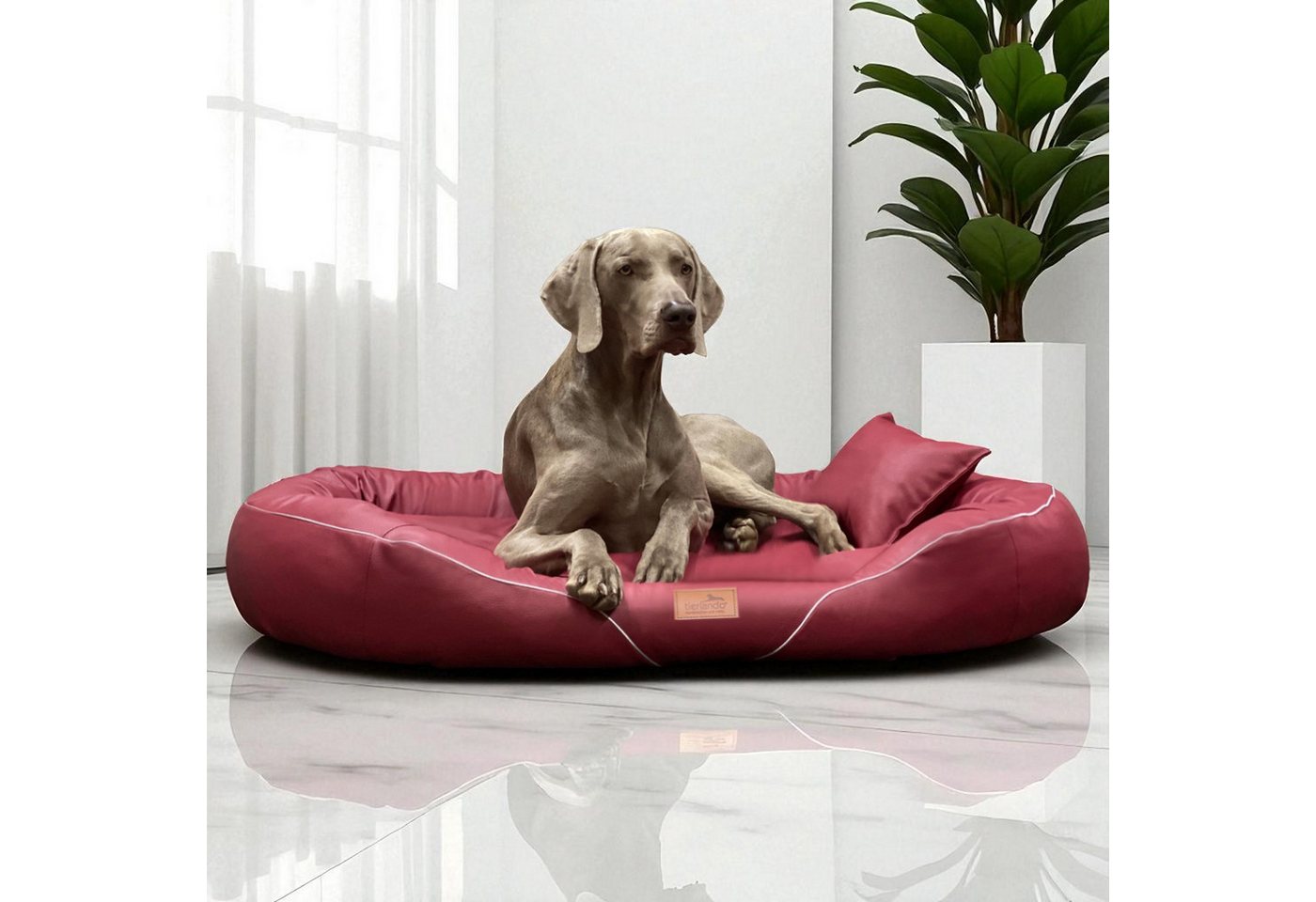 Thumbnail - tierlando® Tierbett Orthopädisches Hundebett TIFFANY EASY CLEAN für Große Hunde