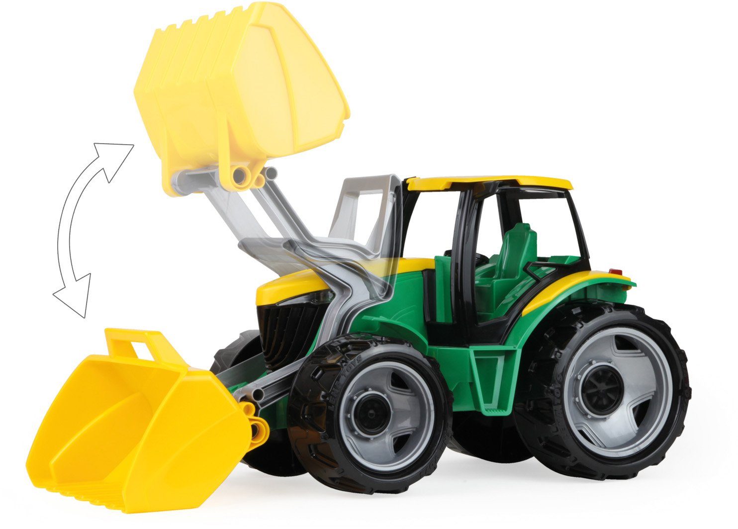 Lena® Spielzeug-Traktor Giga Trucks, mit Frontlader; Made in Europe