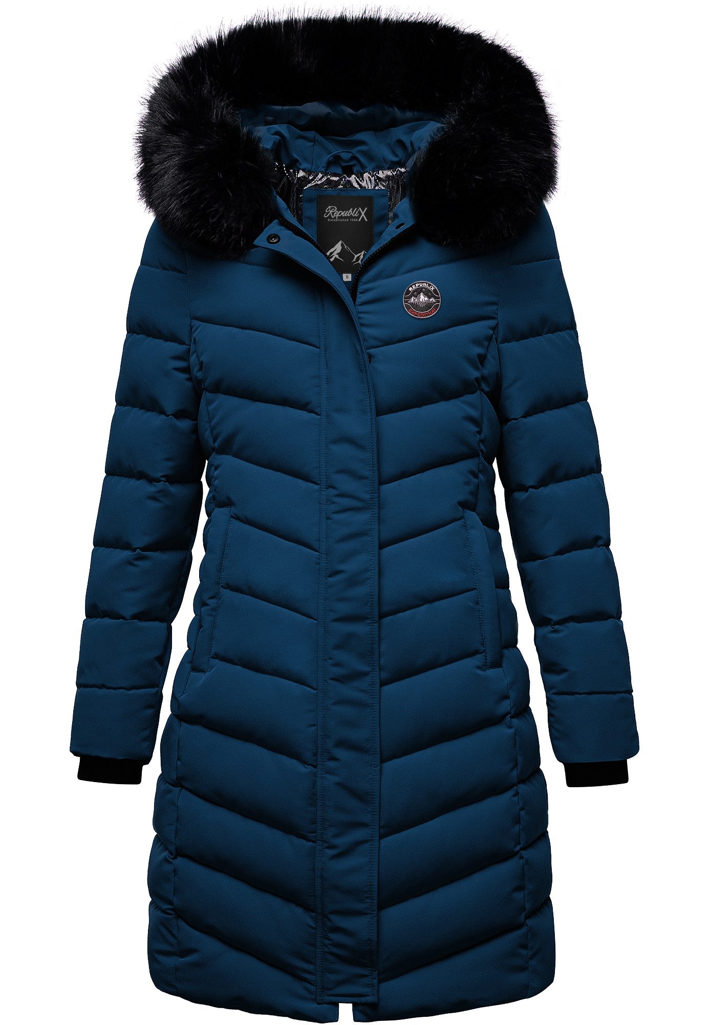 REPUBLIX Winterjacke AITANA Damen Gefütterte Dicke Winter Jacke Mantel Park günstig online kaufen