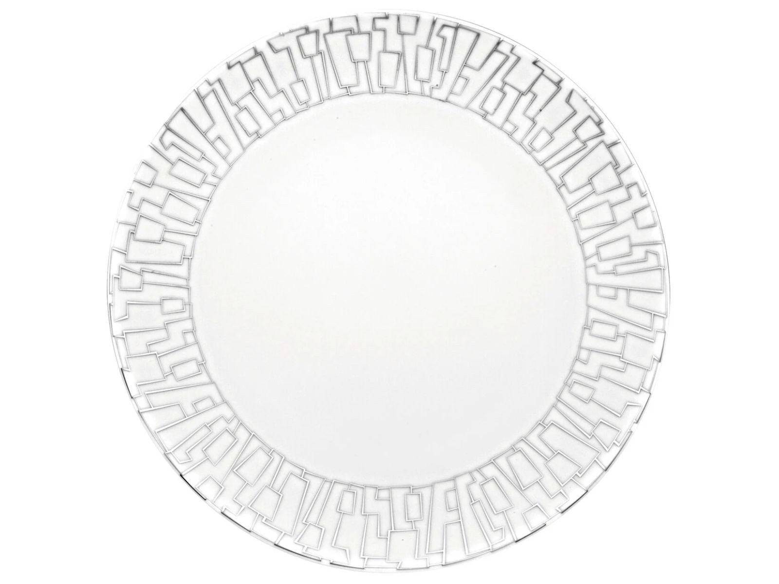 Rosenthal Speiseteller TAC Gropius Skin Platin Speiseteller 28cm, Teller Flach