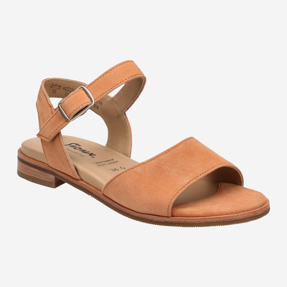 SIOUX Sioux 66405 COSINDA-701, Sandaletten, Orange, Damen Sandalette