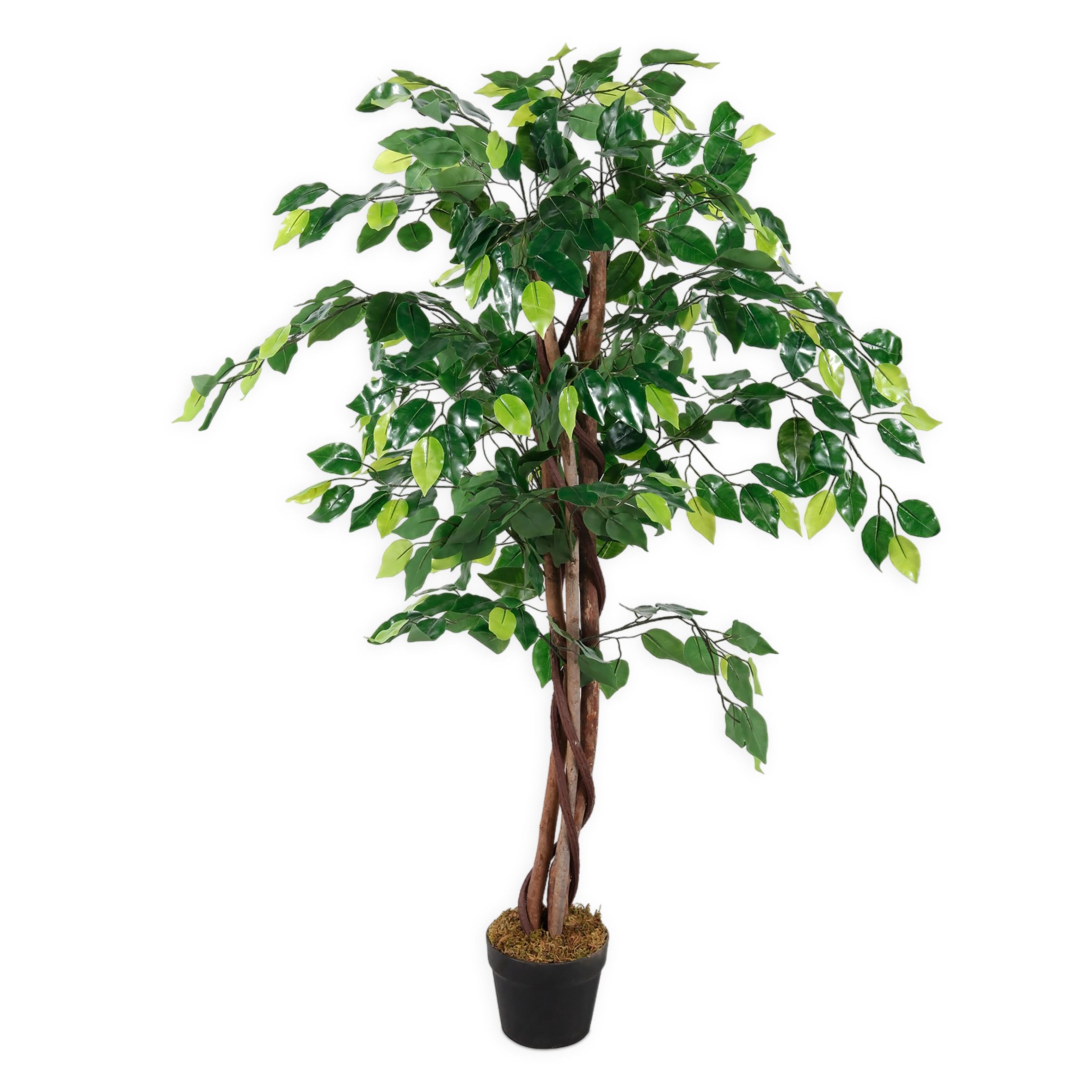 Künstliche Zimmerpflanze Kunstpflanze im Blumentopf 115cm günstig online kaufen
