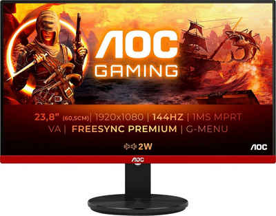 AOC G2490VXA Gaming-Monitor (61 cm/24 ", 1920 x 1080 px, Full HD, 1 ms Reaktionszeit, 144 Hz, VA LCD)