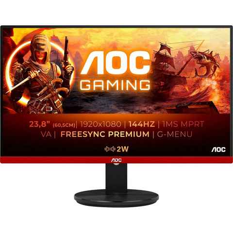 AOC G2490VXA Gaming-Monitor (61 cm/24 ", 1920 x 1080 px, Full HD, 1 ms Reaktionszeit, 144 Hz, VA LCD)